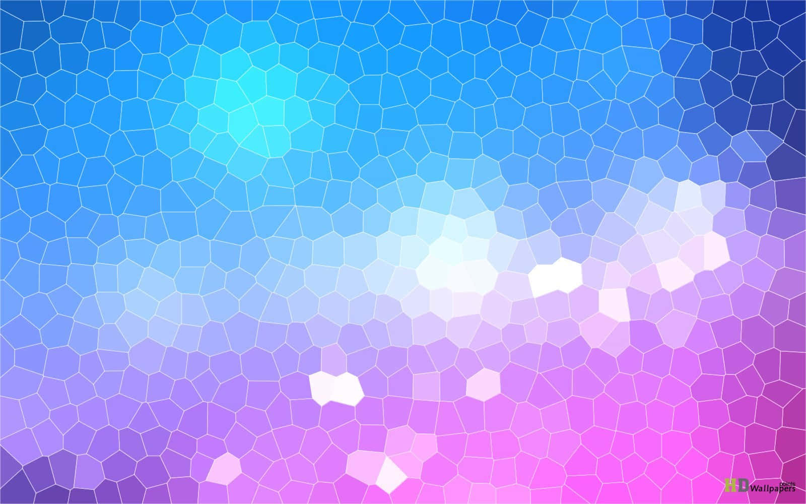 pastel blue and pink, blue to pink gradient, hexagonal tiles, HD Desktop Wallpaper