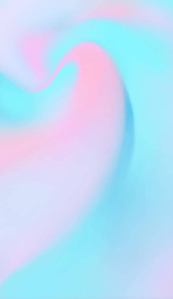pastel pink, cyan, swirls, SD Phone Wallpaper