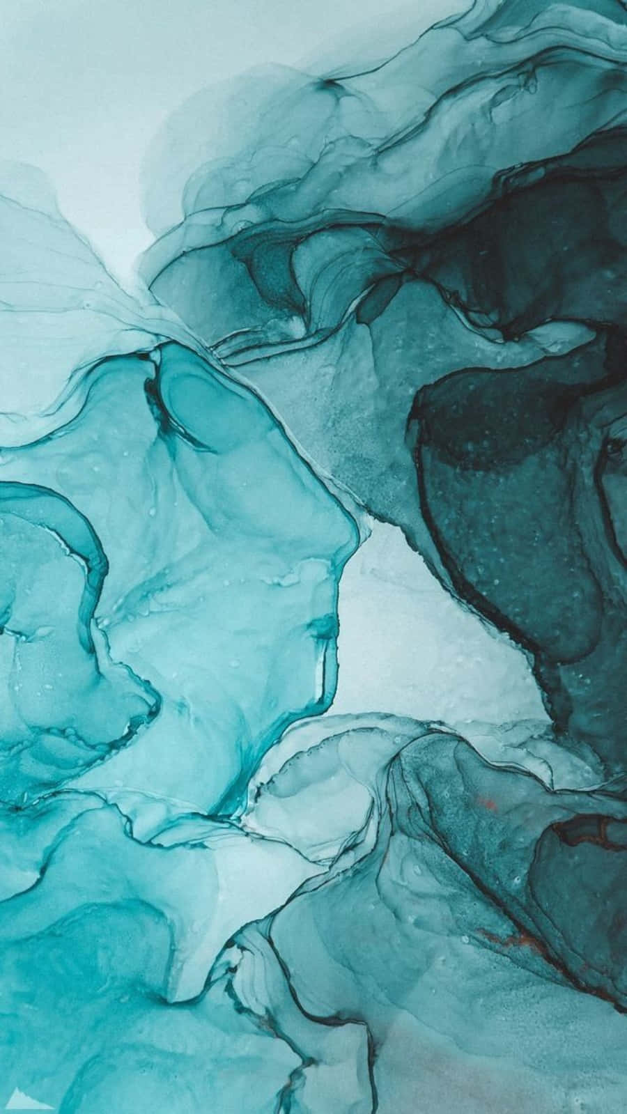 Pastel Blue Green, teal, white, HD Phone Wallpaper