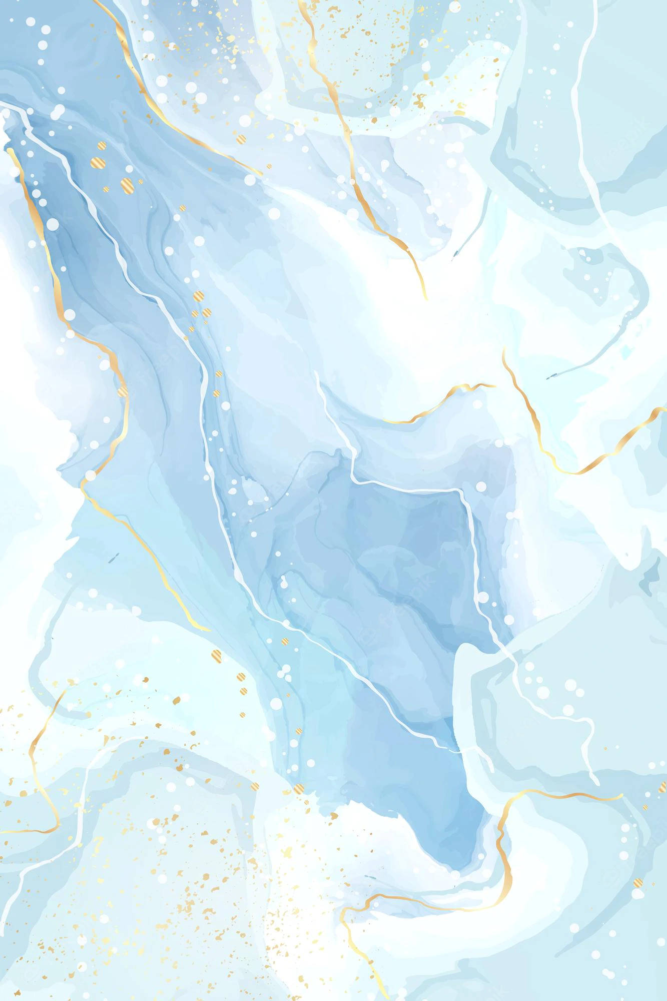 pastel marble, soft blue, white, Full HD Phone Wallpaper