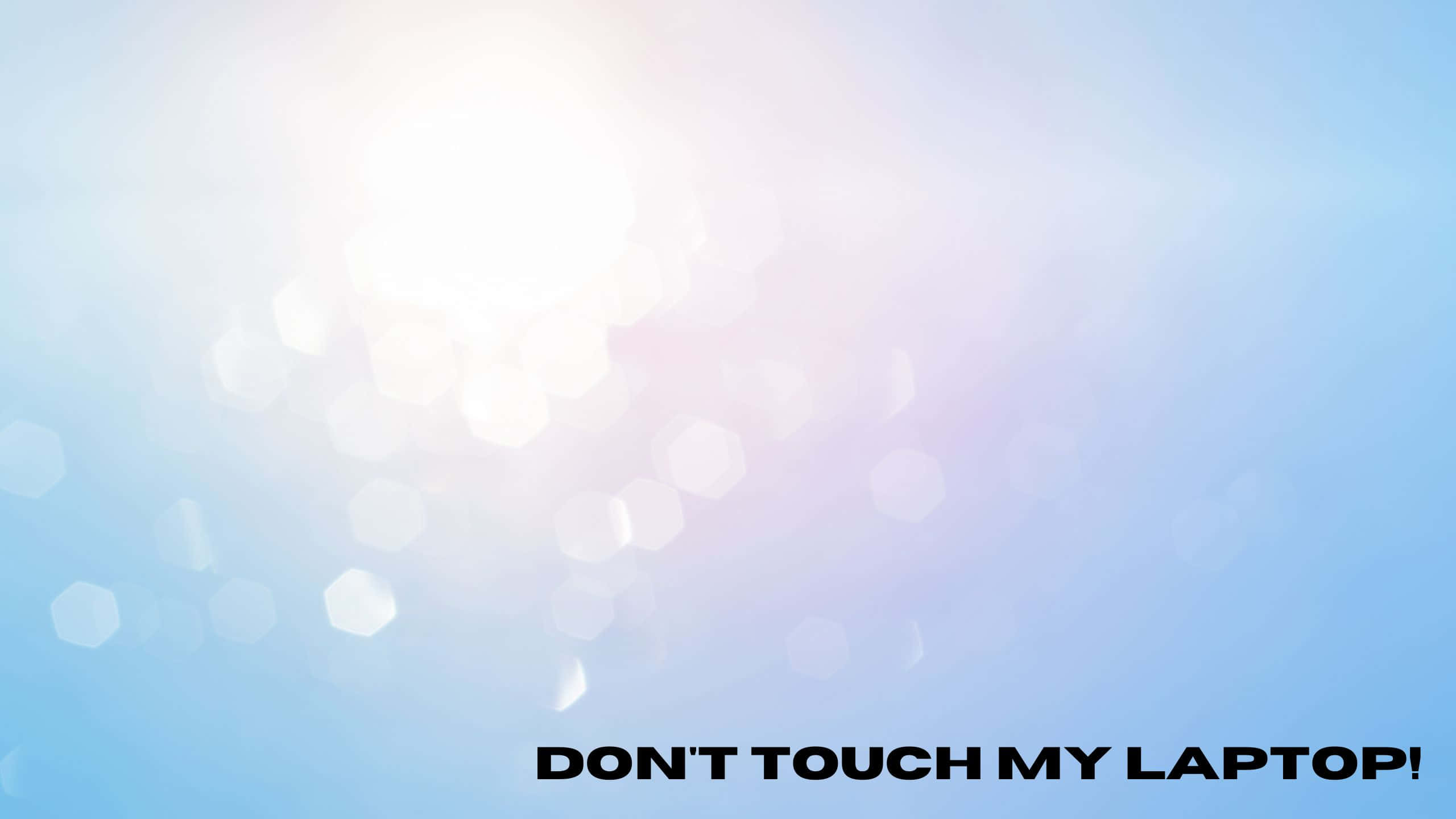 Powder Blue, bokeh, hexagonal bokeh lights, 2K Desktop Wallpaper