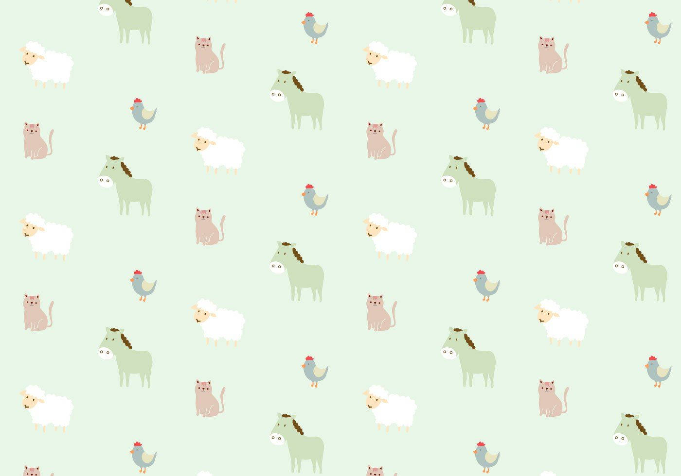 sheep, donkeys, cats, HD Desktop Wallpaper
