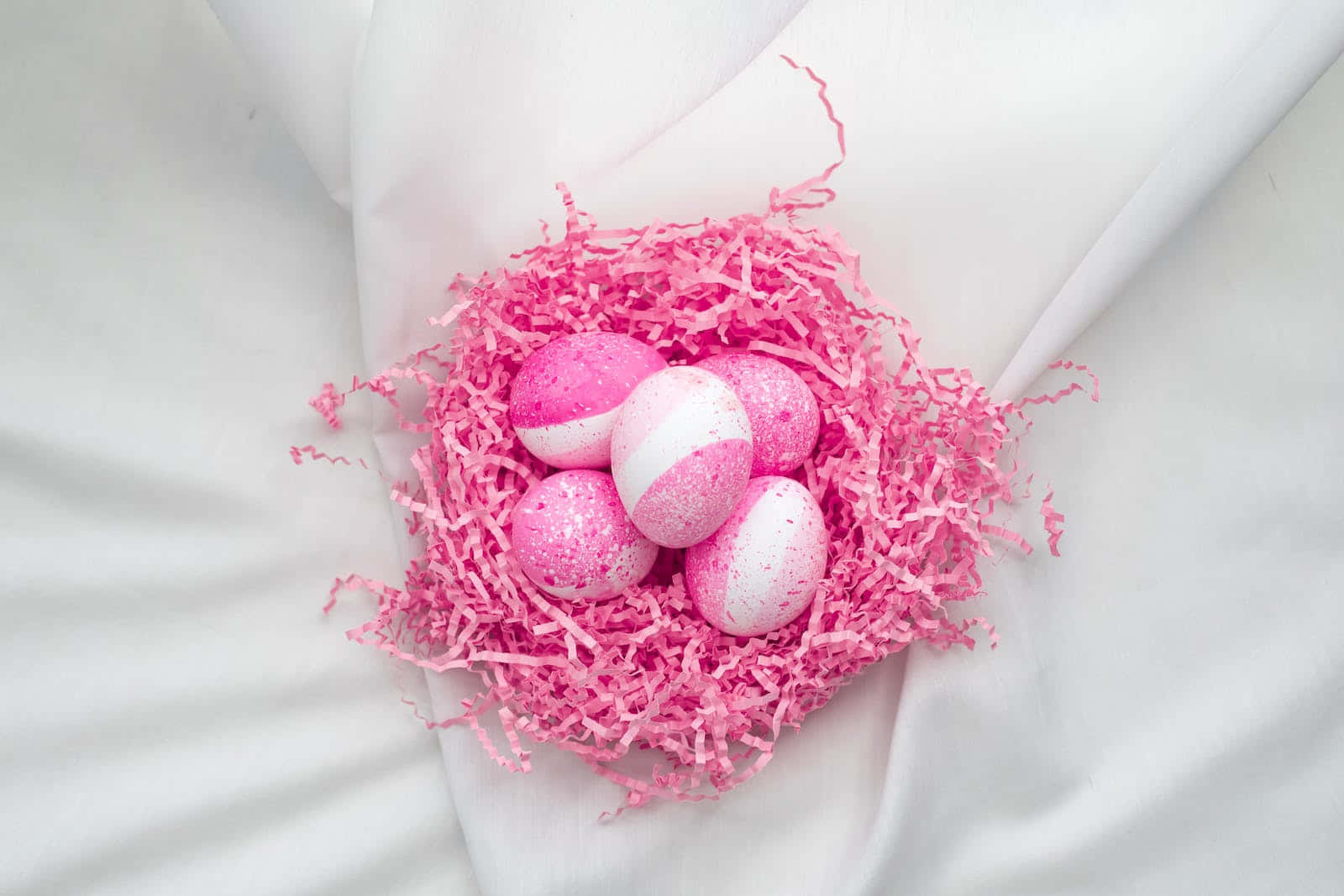 Pastel Easter, pink, white, HD Desktop Wallpaper
