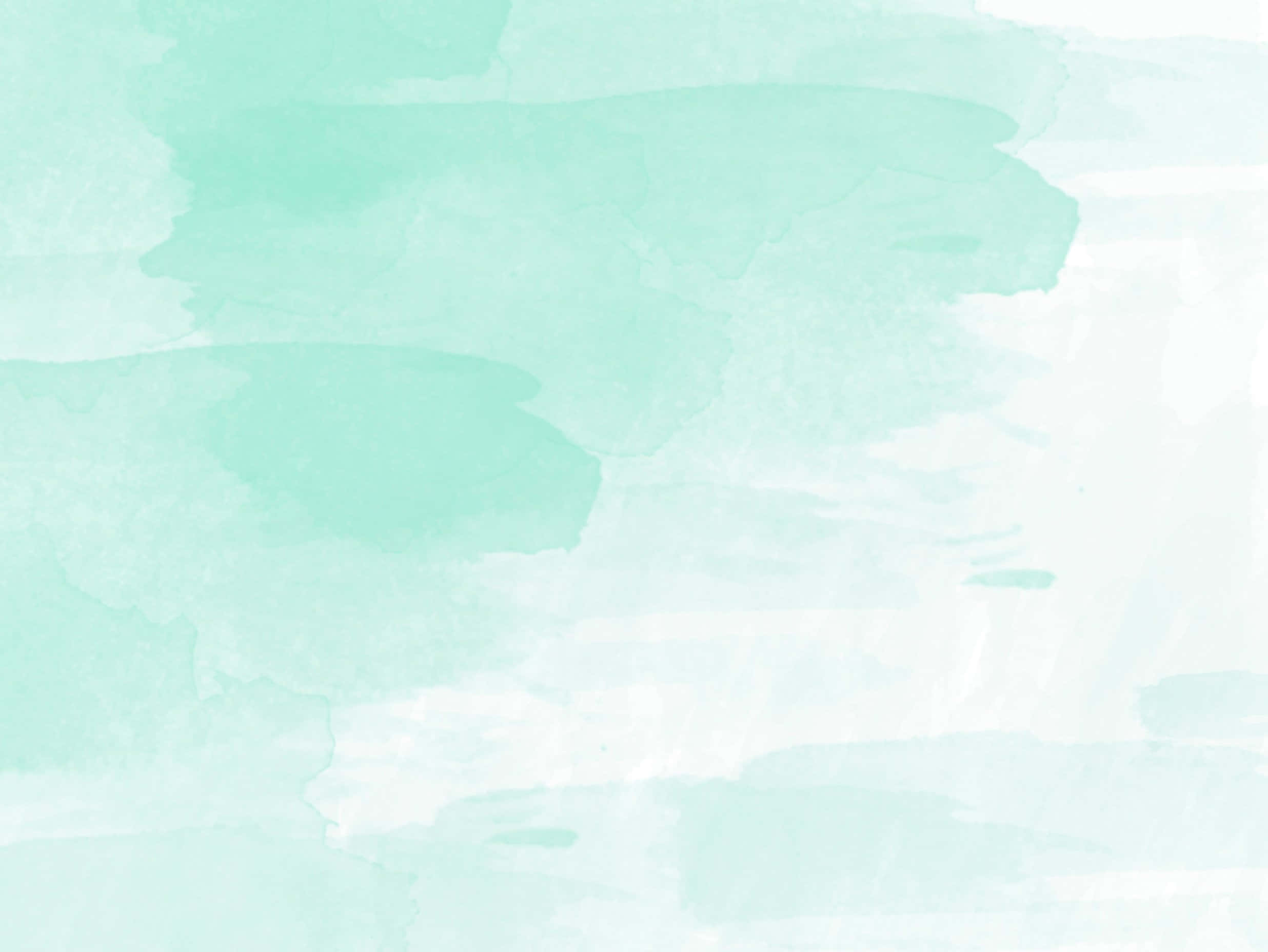 pastel green, watercolor strokes, mint green, Full HD Desktop Wallpaper