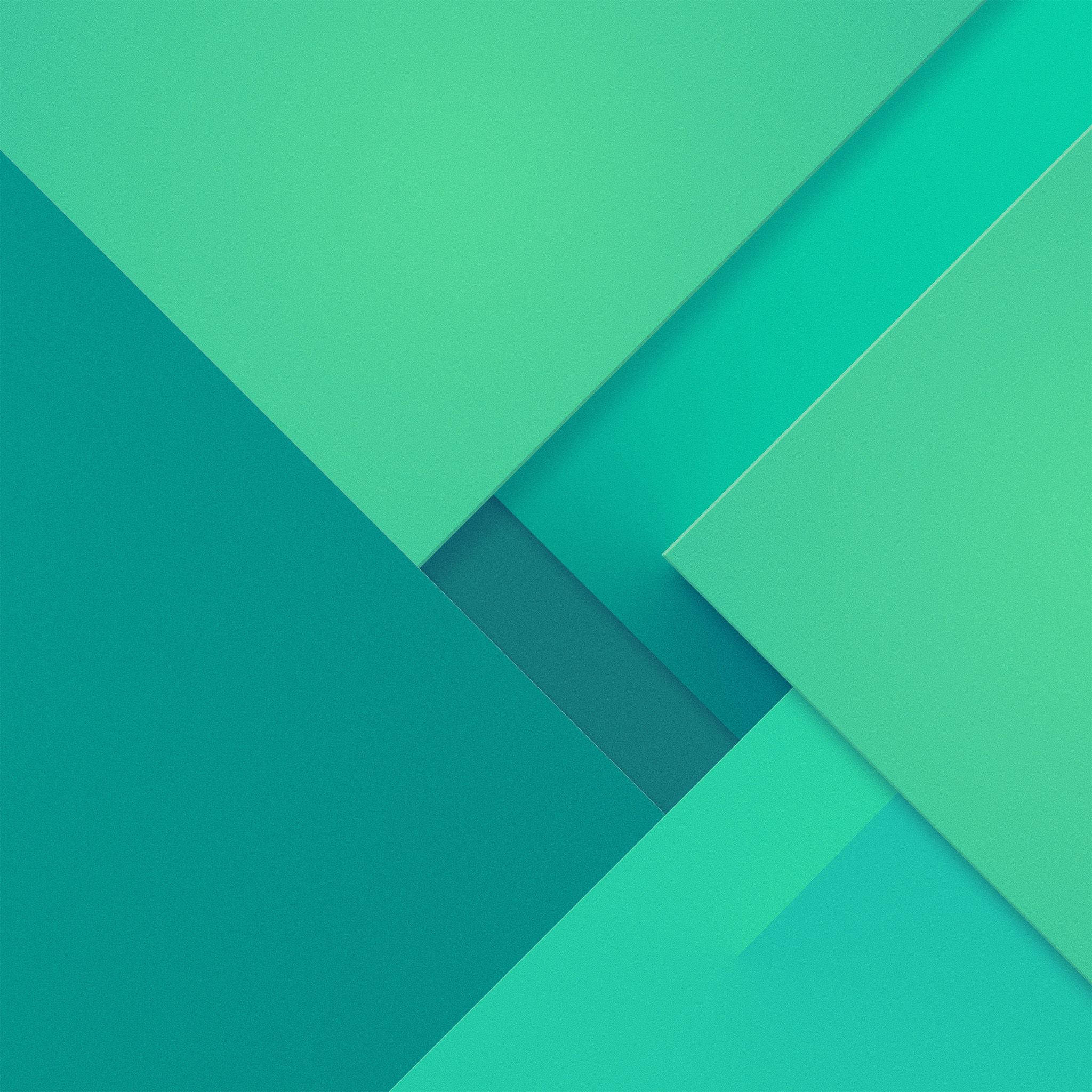 teal green, geometric abstract, overlapping panels, Full HD Desktop Wallpaper