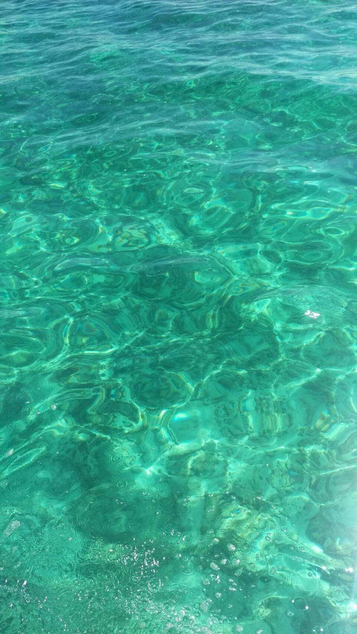 pastel green, turquoise water, sunlight, SD Phone Wallpaper