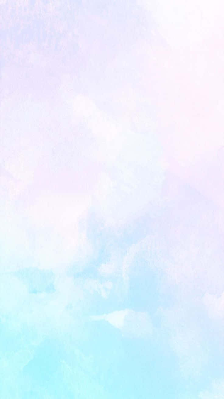 pastel ombre, lavender pink, sky blue, HD Phone Wallpaper