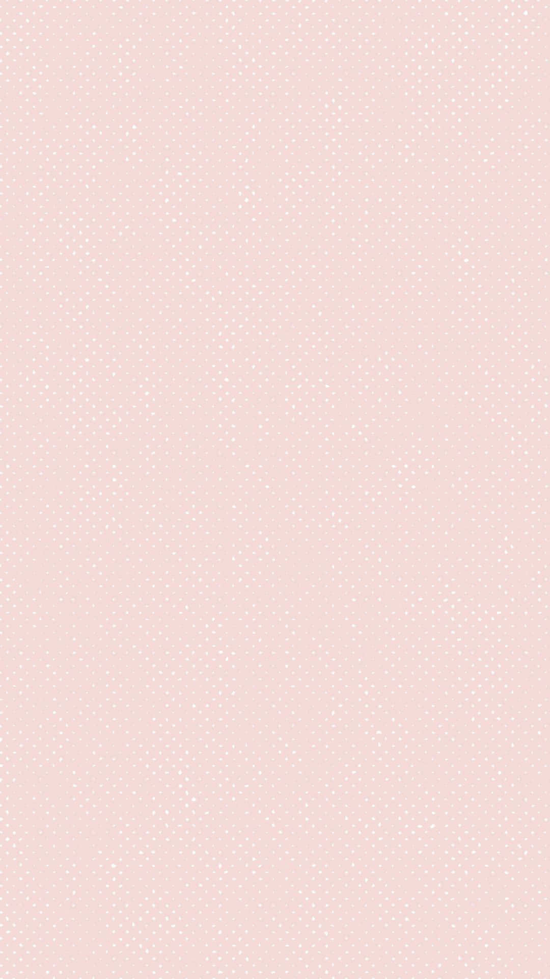 Pastel Peach Aesthetic, soft pink background, delicate white polka dots, Full HD Phone Wallpaper