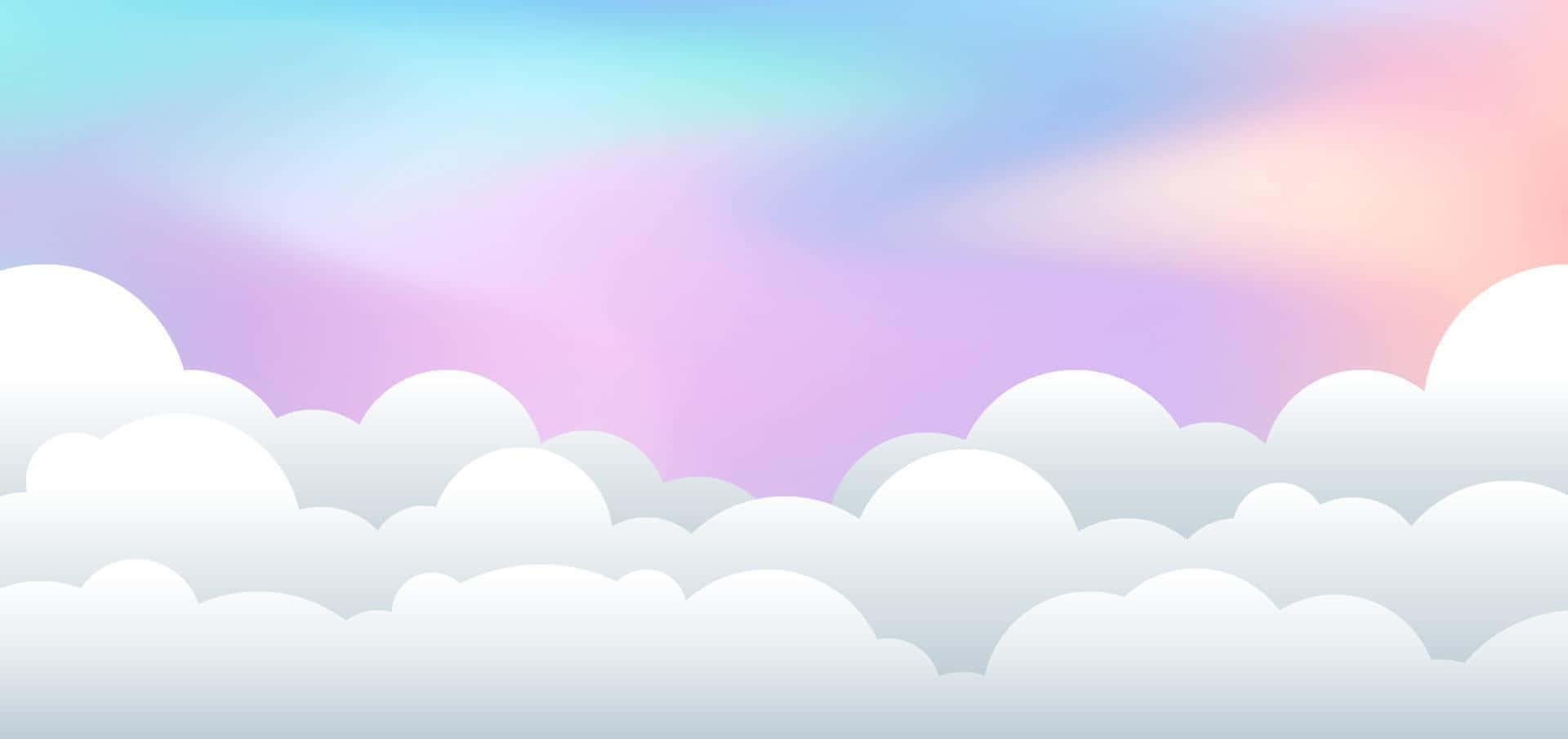 pastel pink, pastel purple, pastel sky, Full HD Desktop Wallpaper
