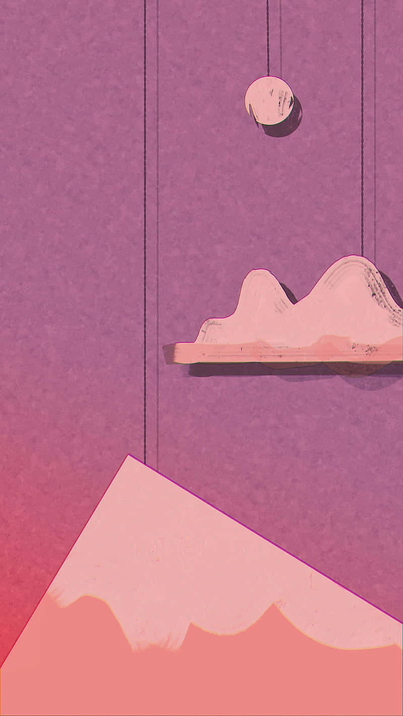 pastel pink, purple, white, HD Phone Wallpaper