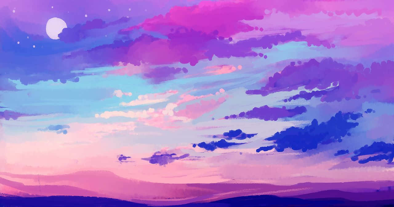 Pastel Pink and Purple, Sunrise, Twilight sky, HD Desktop Wallpaper