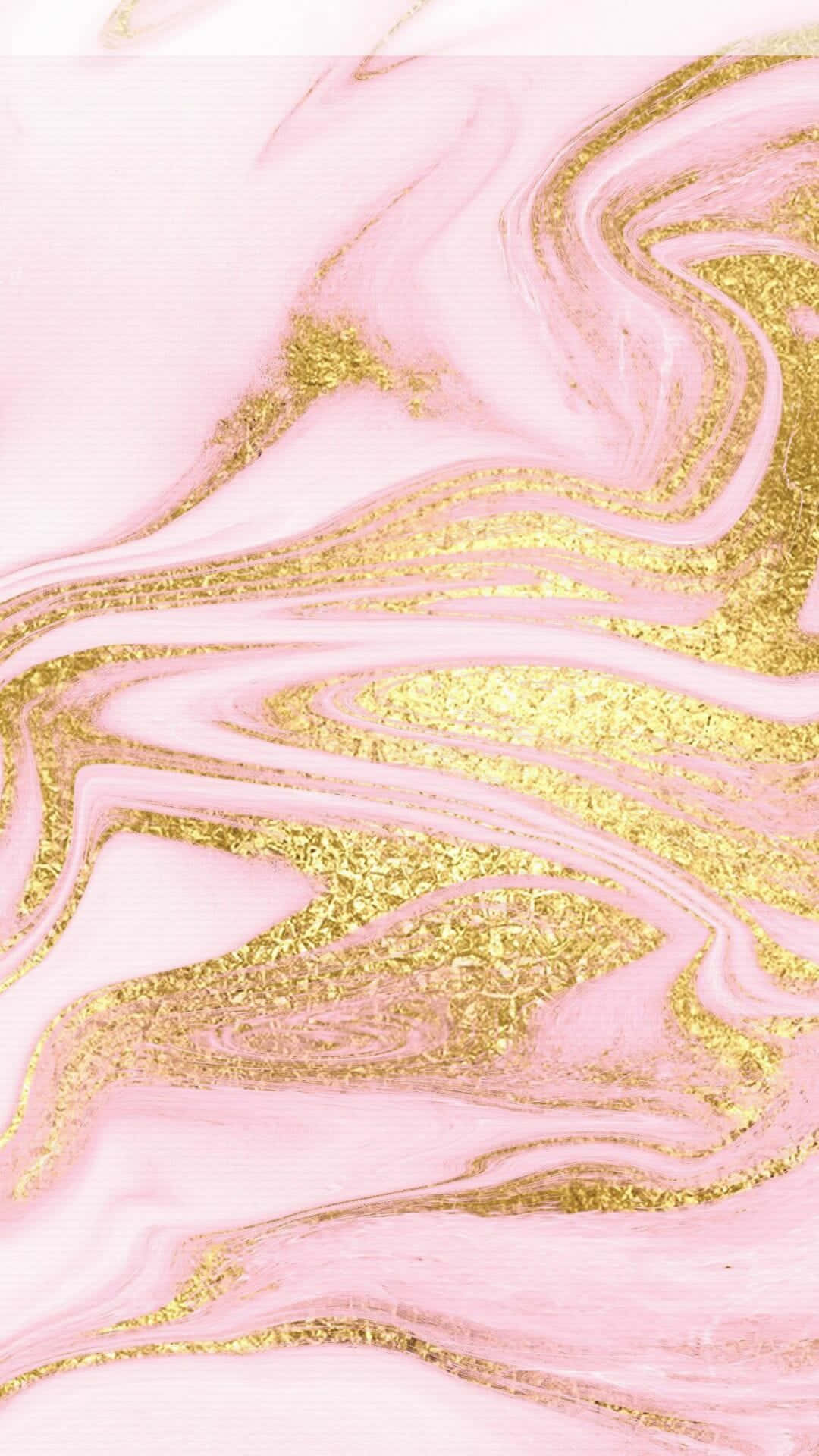 pastel pink, yellow, pink and gold marble, Full HD Phone Wallpaper