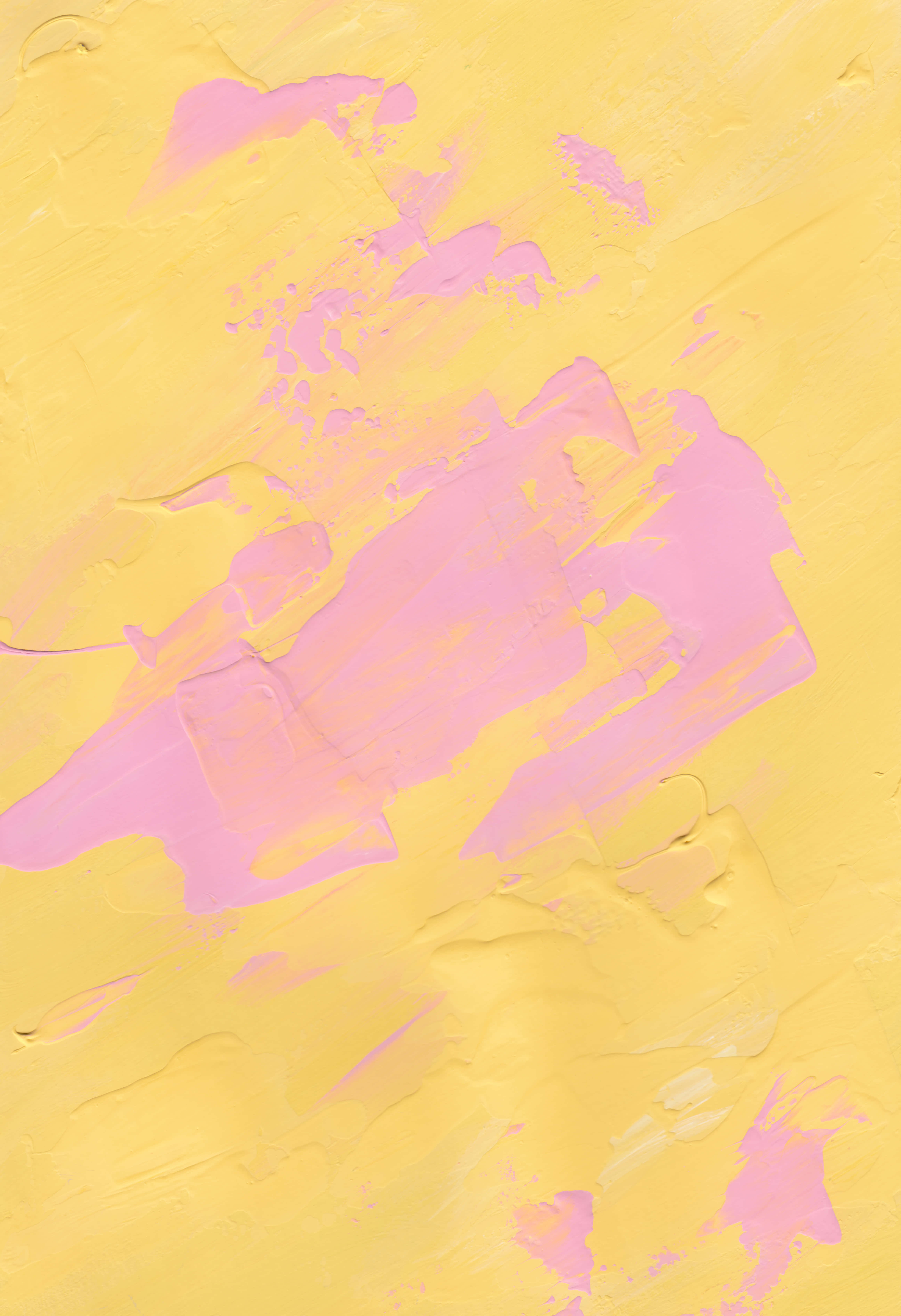 Pastel Pink and Yellow Gradient, yellow, pink, 5K Phone Wallpaper