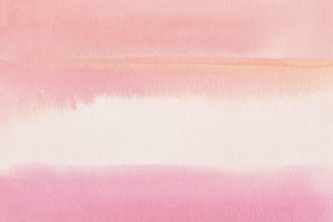 pastel pink, watercolor washes, pink peach, HD Desktop Wallpaper