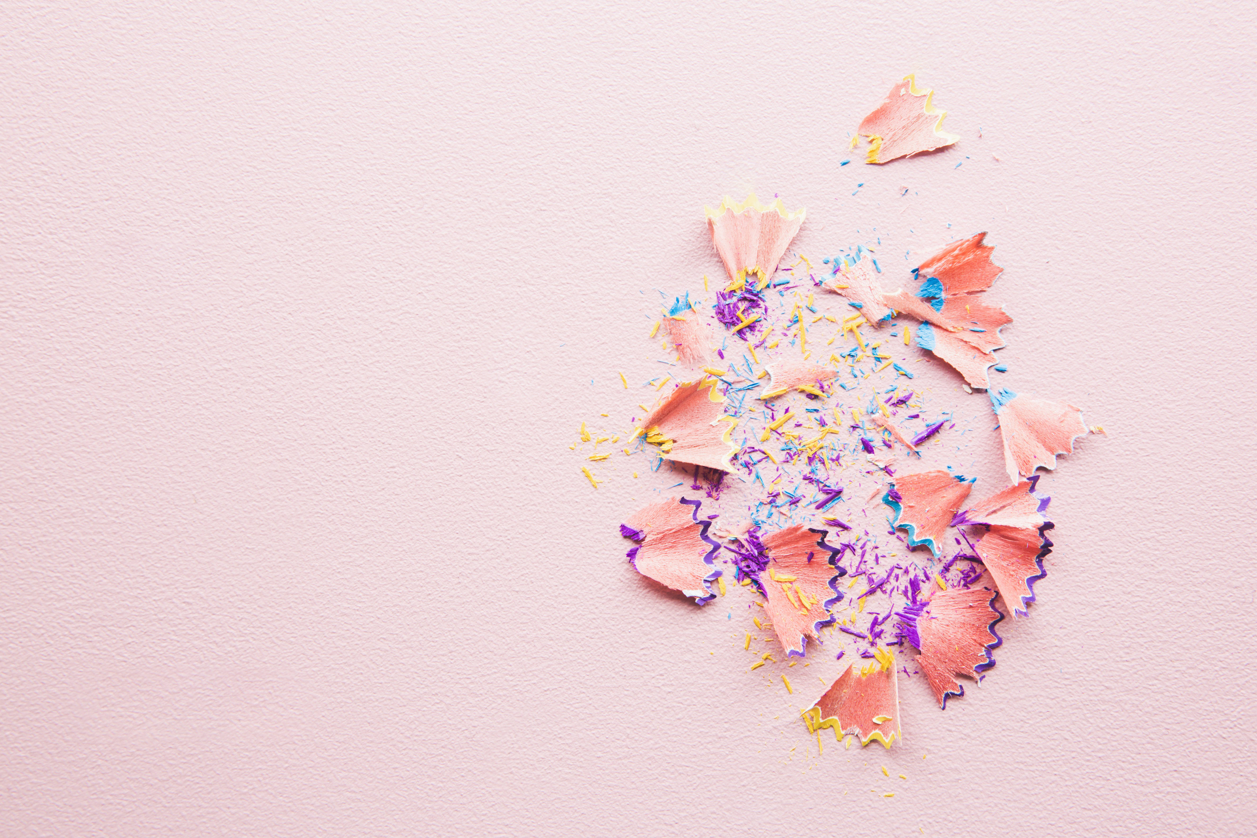 pastel pink color table, pink purple, yellow, 5K Desktop Wallpaper