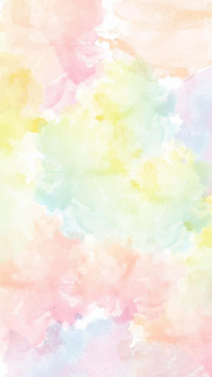 pastel watercolor, soft pastel watercolor washes, gentle pinks, HD Phone Wallpaper