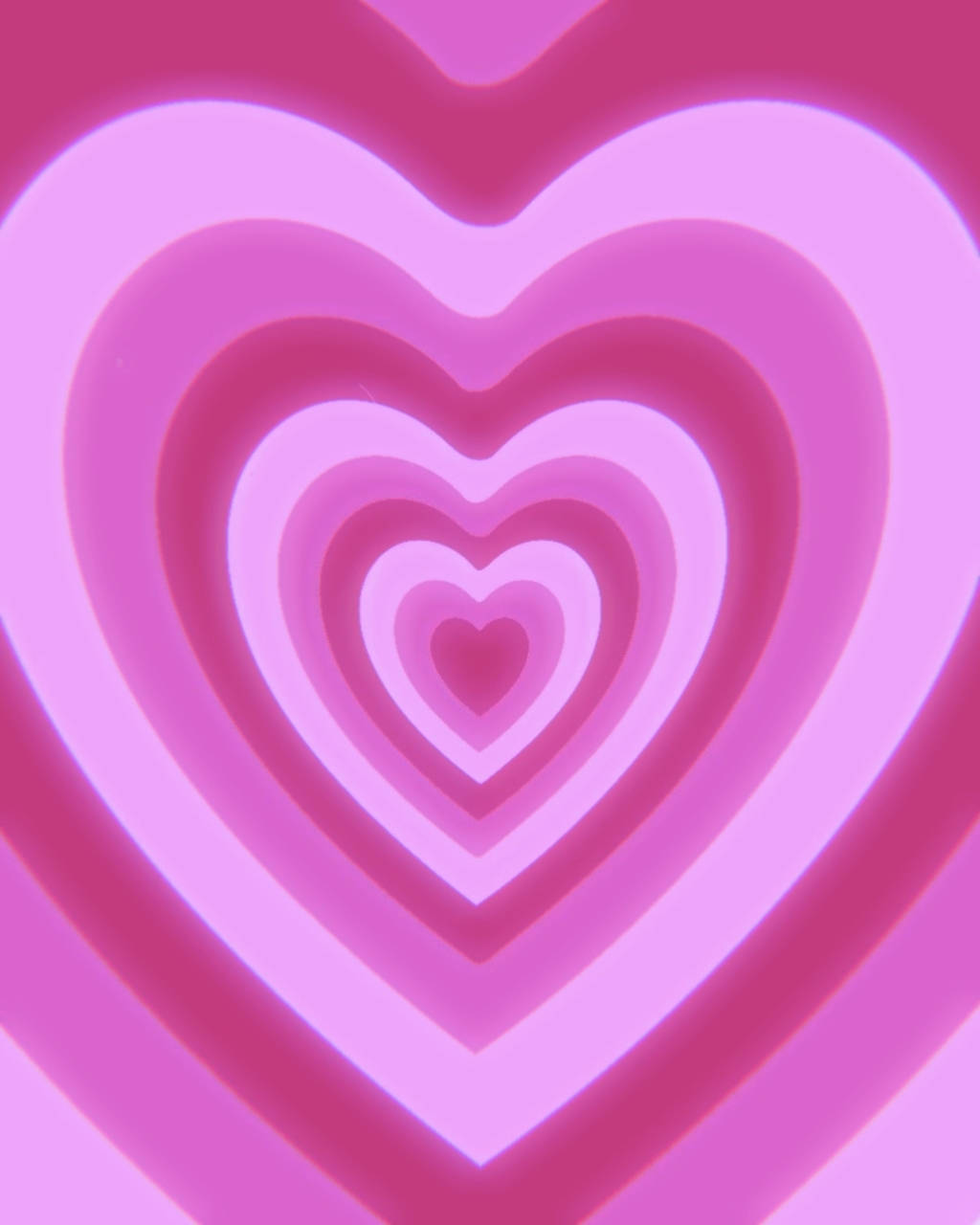 neon red violet pastel pink heart, glowing pink hearts, soft gradient lighting, HD Phone Wallpaper