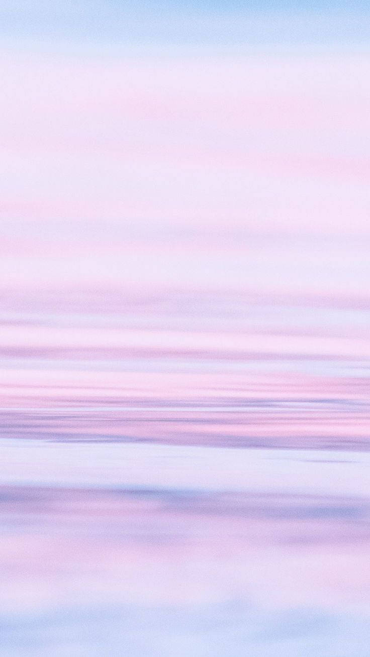Pastel Pink iPhone, soft pastel pink, blue clouds, HD Phone Wallpaper