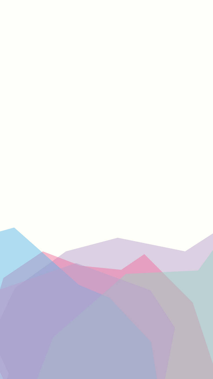 Pastel Pink iPhone, geometric mountain range, lavender pink, HD Phone Wallpaper