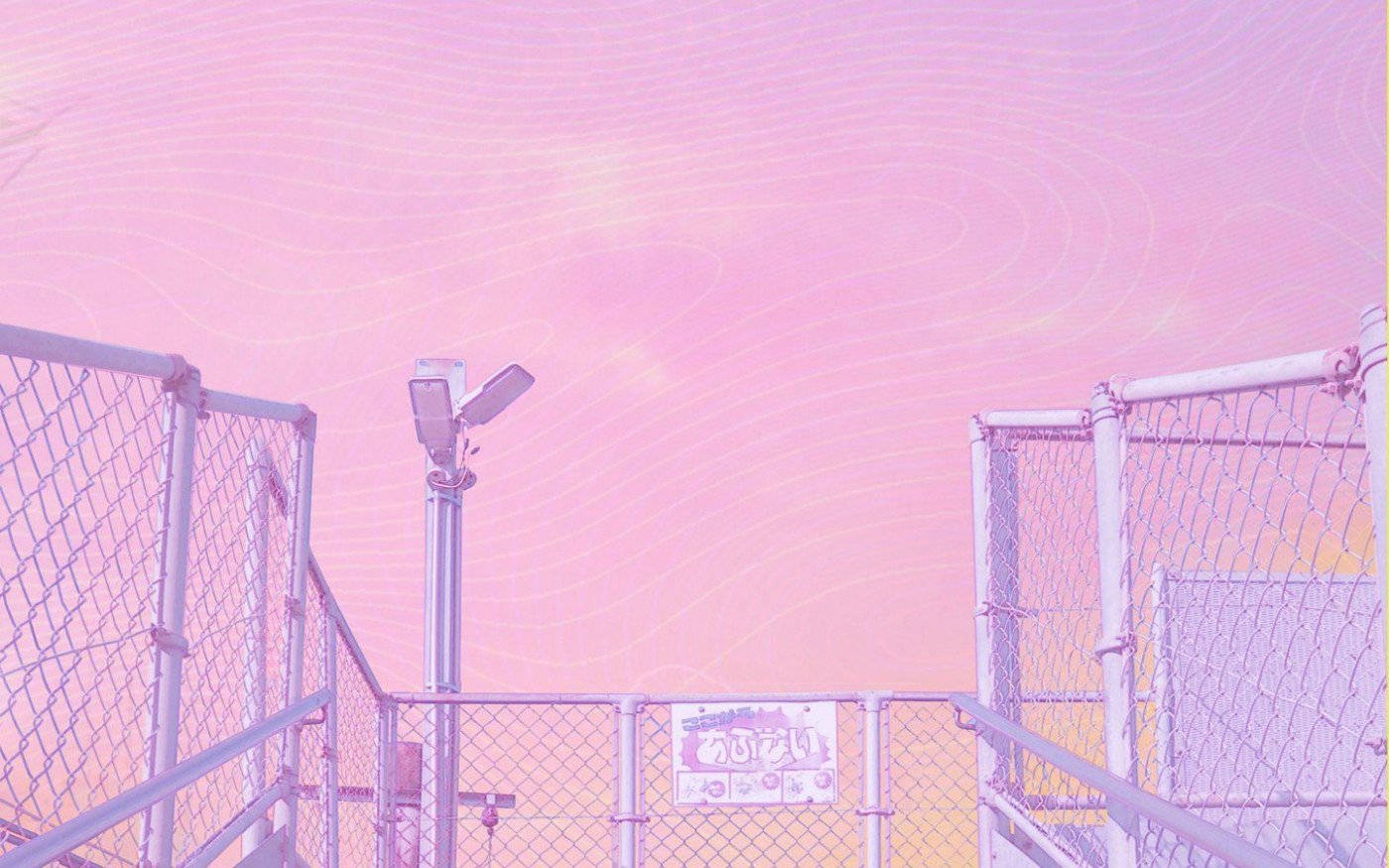 Pastel Pink, Japanese aesthetic, pink and purple gradient sky, HD Desktop Wallpaper