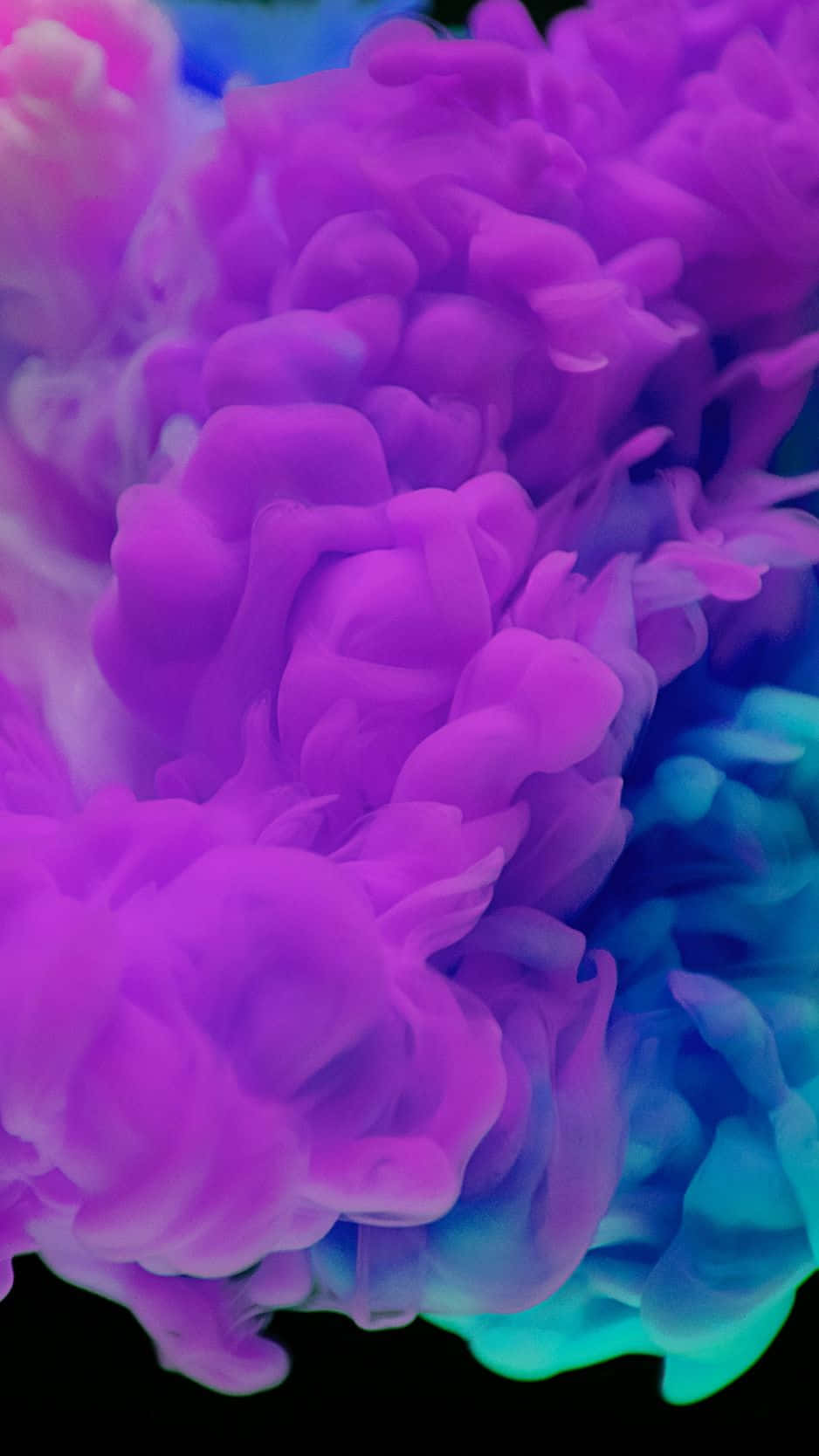 pastel purple iPhone, vibrant purple, blue ink, HD Phone Wallpaper