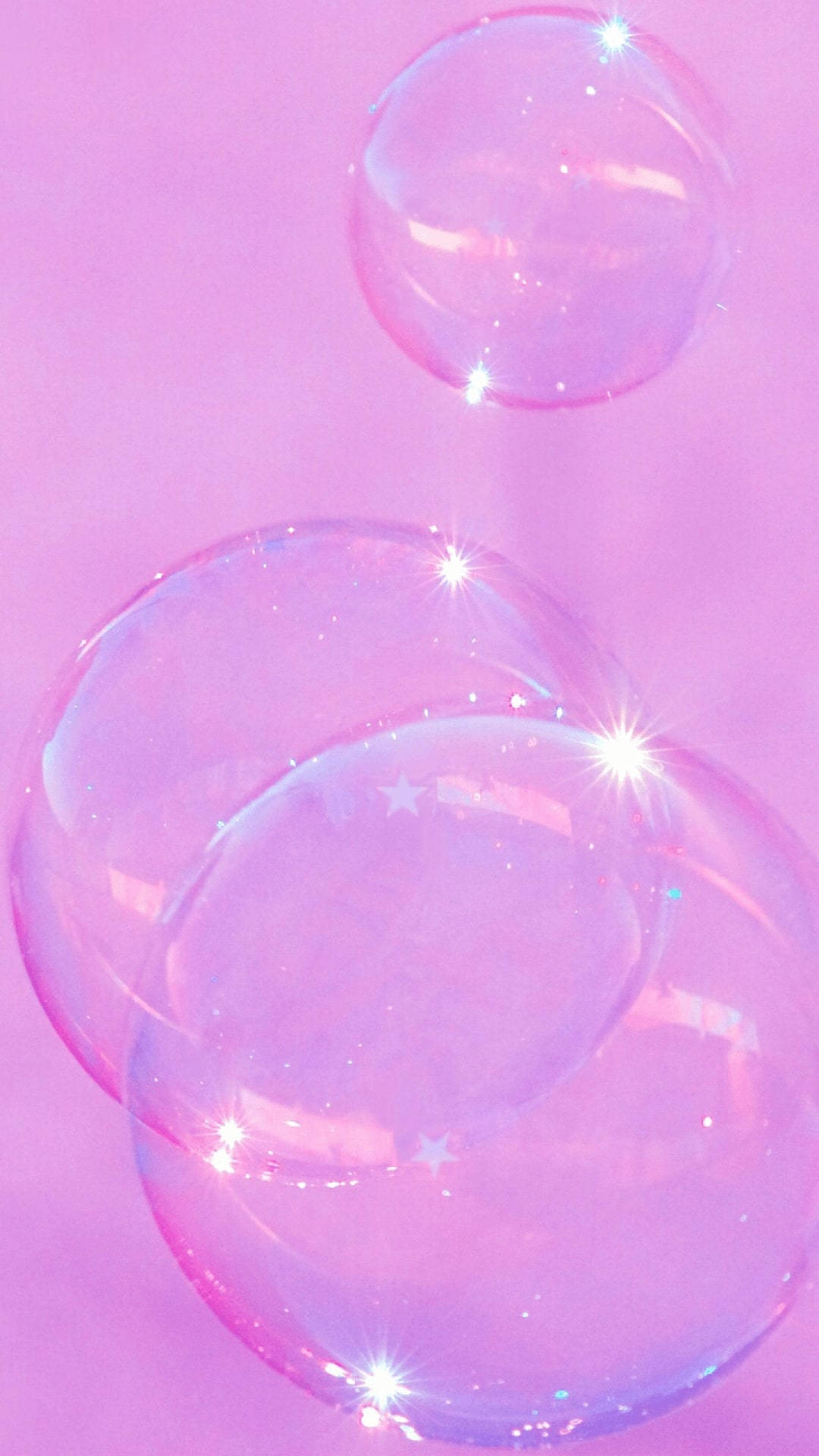 Pastel Purple, bubbles, translucent, Full HD Phone Wallpaper