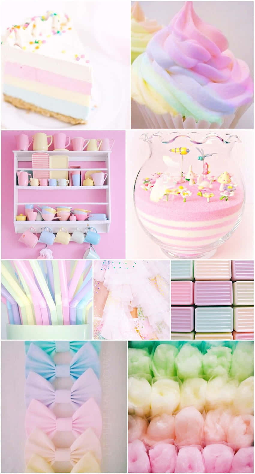 Pastel Rainbow iPhone, pastels by sassy_sassy, pastel rainbow sweets, HD Phone Wallpaper