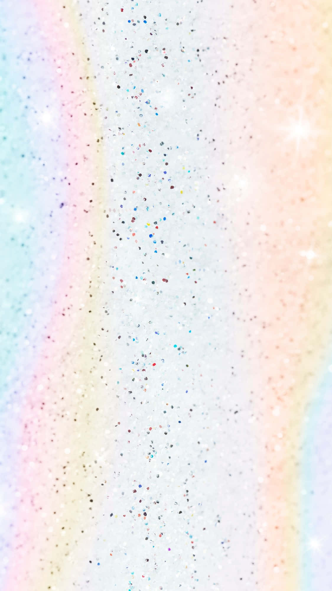 pastel rainbow, gradient background, multicolored glitter, Full HD Phone Wallpaper