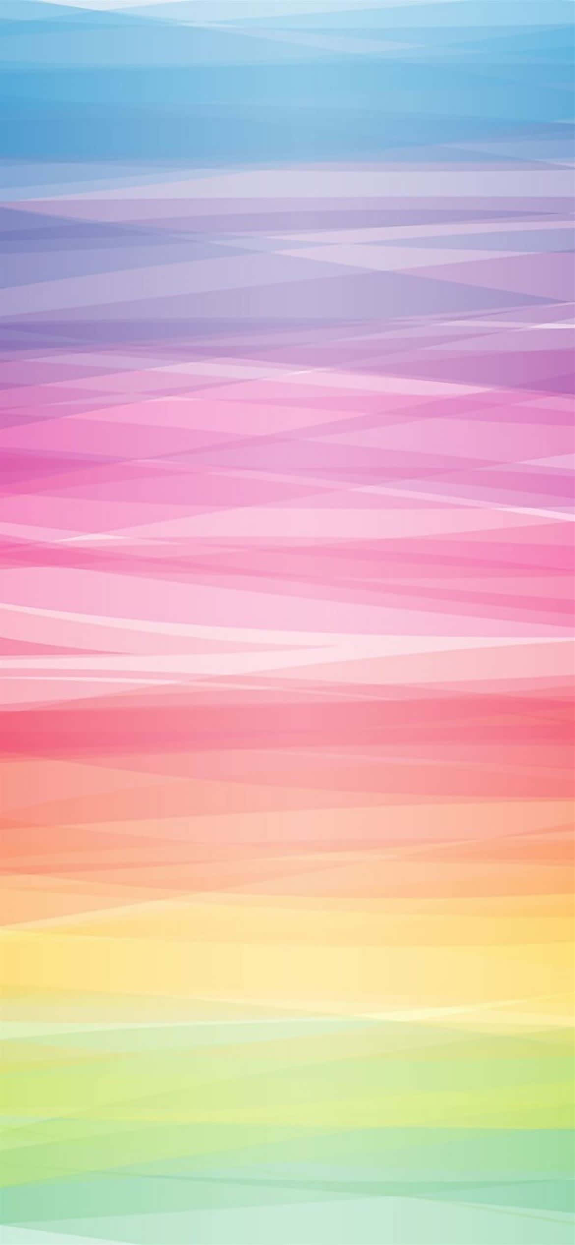 pastel rainbow iPhone, pastel colors, soft gradient, Full HD Phone Wallpaper