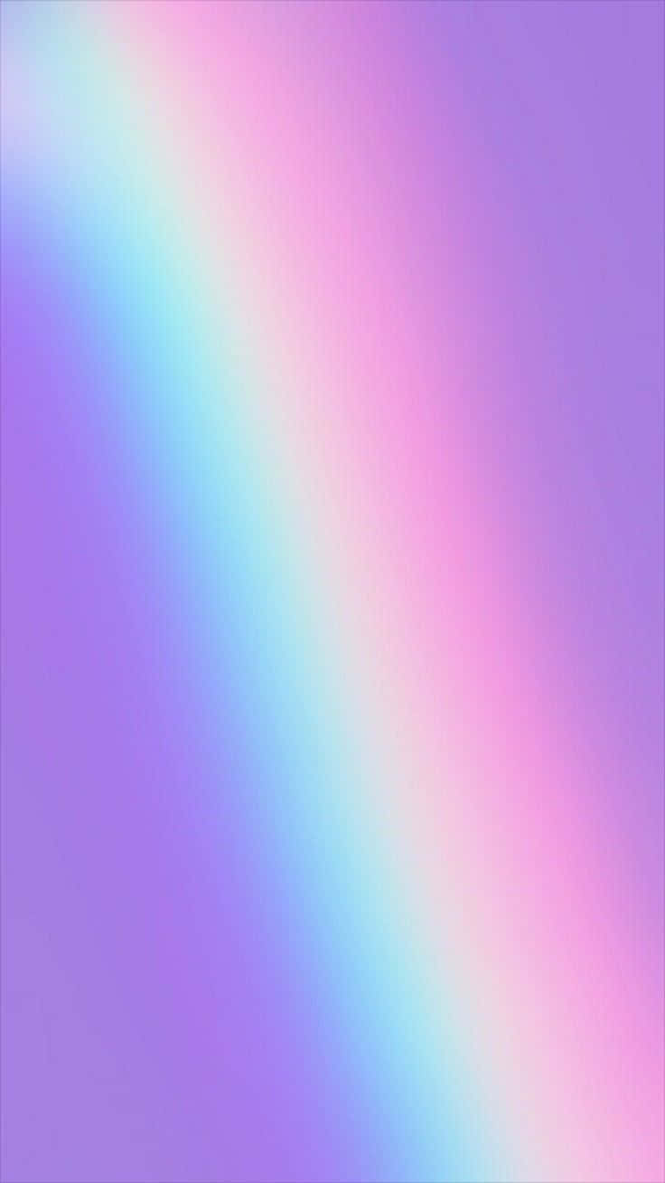 pastel rainbow, pink, purple, HD Phone Wallpaper