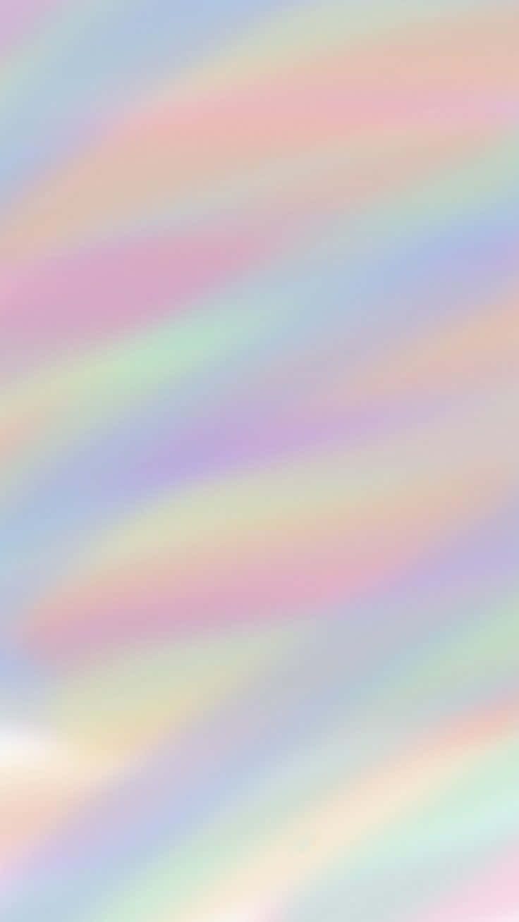 pastel rainbow iPhone, soft pastel rainbow hues, gentle diagonal waves, HD Phone Wallpaper