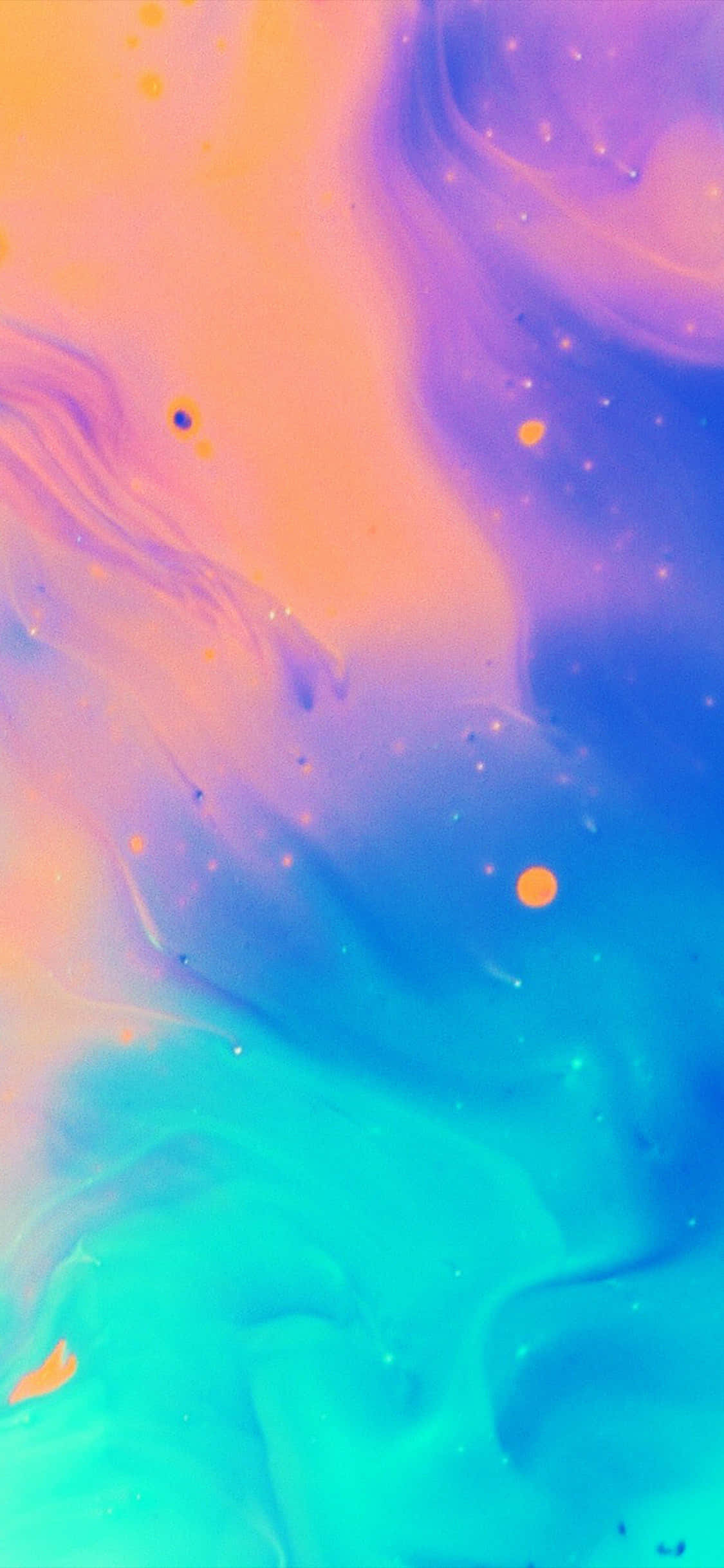 Pastel Rainbow iPhone, orange, pink, Full HD Phone Wallpaper