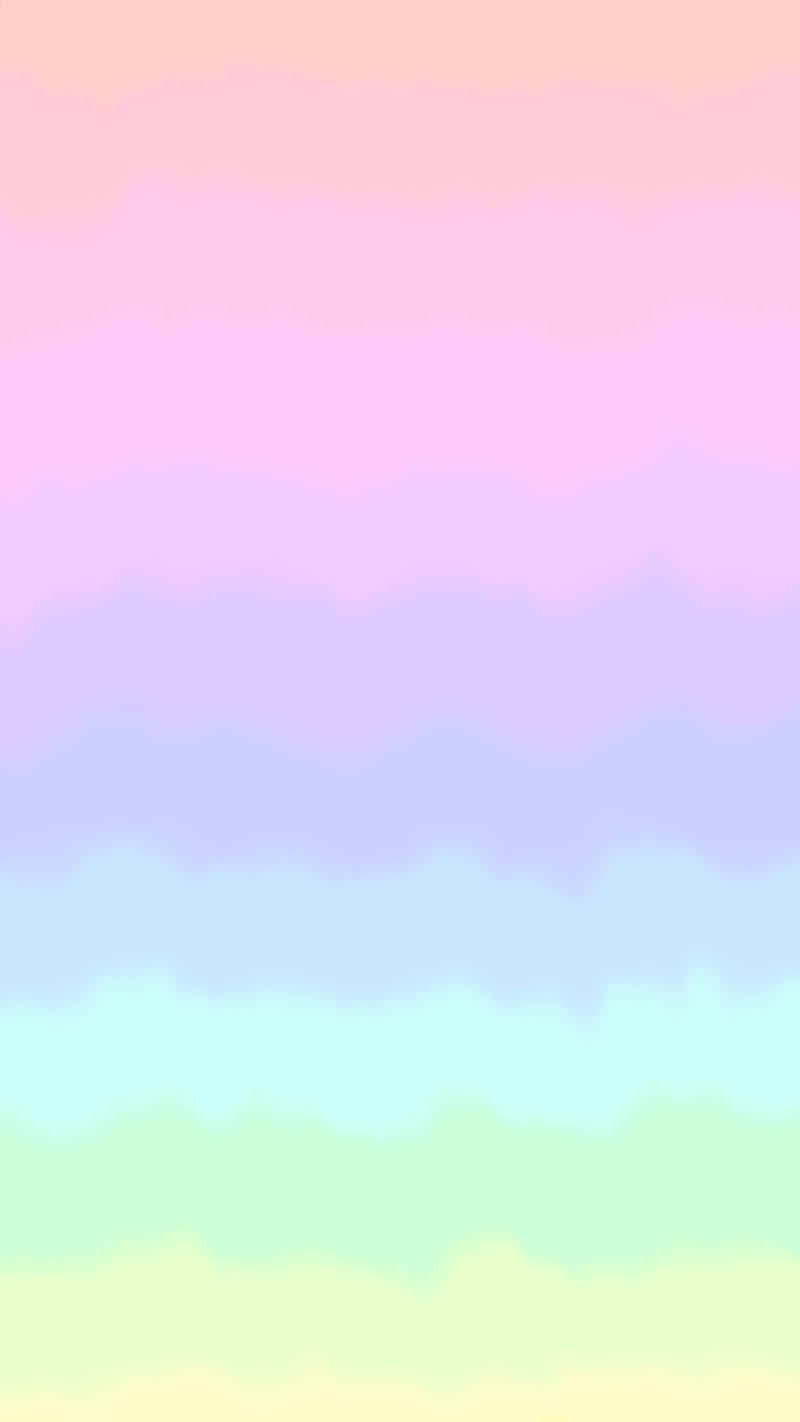 pastel rainbow, iPhone, pink, HD Phone Wallpaper