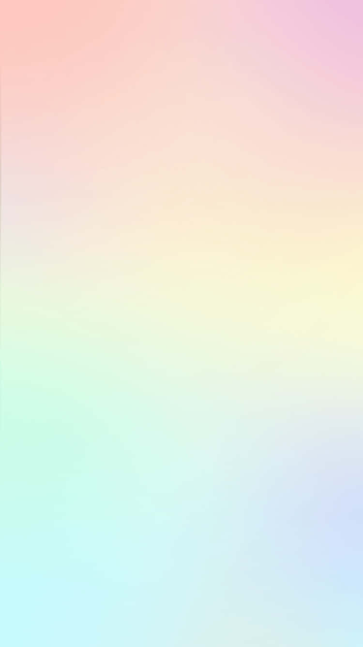 pastel rainbow iphone, pastel pink, peach, HD Phone Wallpaper