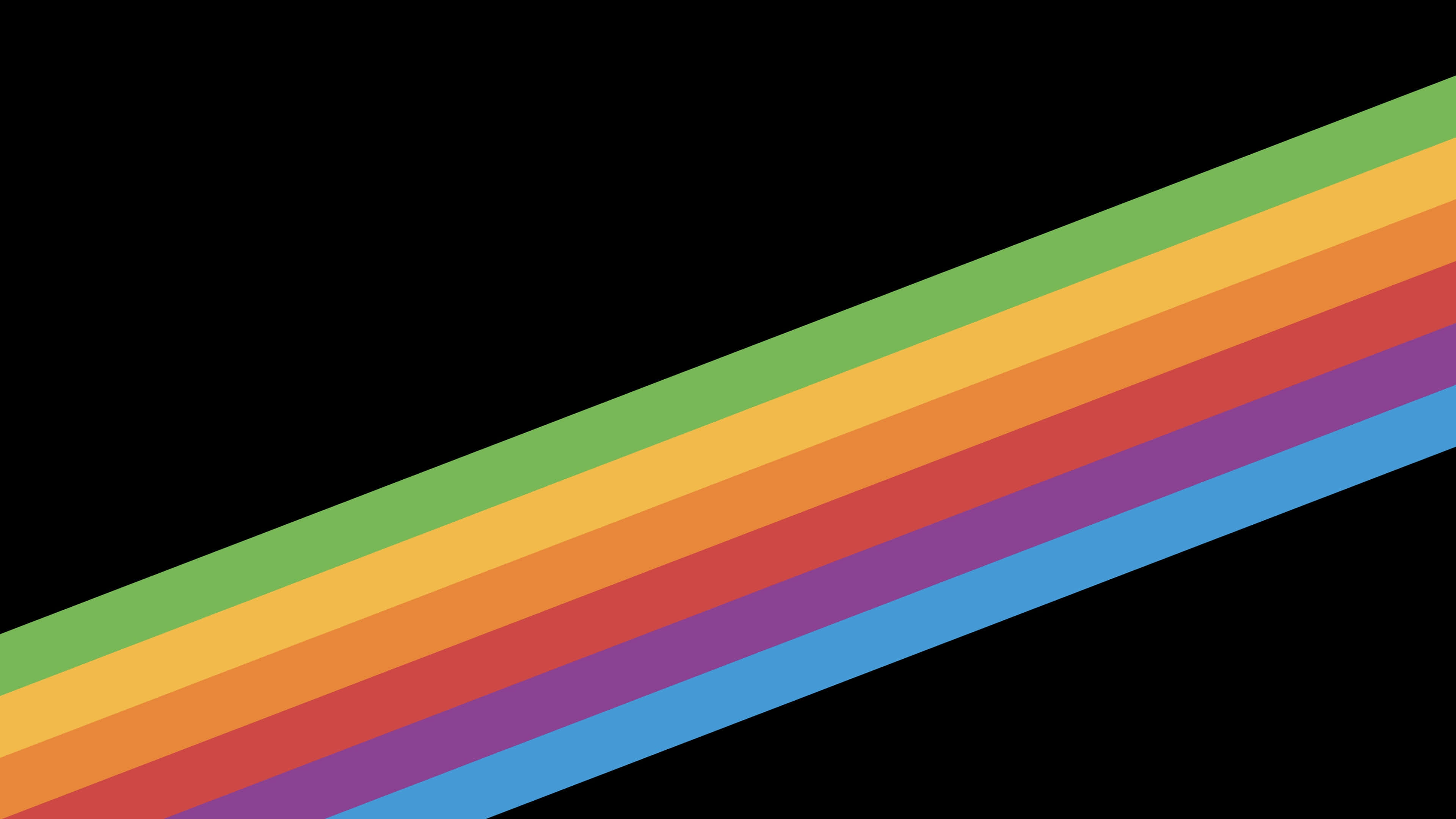 pastel striped, rainbow stripes, diagonal rainbow stripe, 4K Desktop Wallpaper