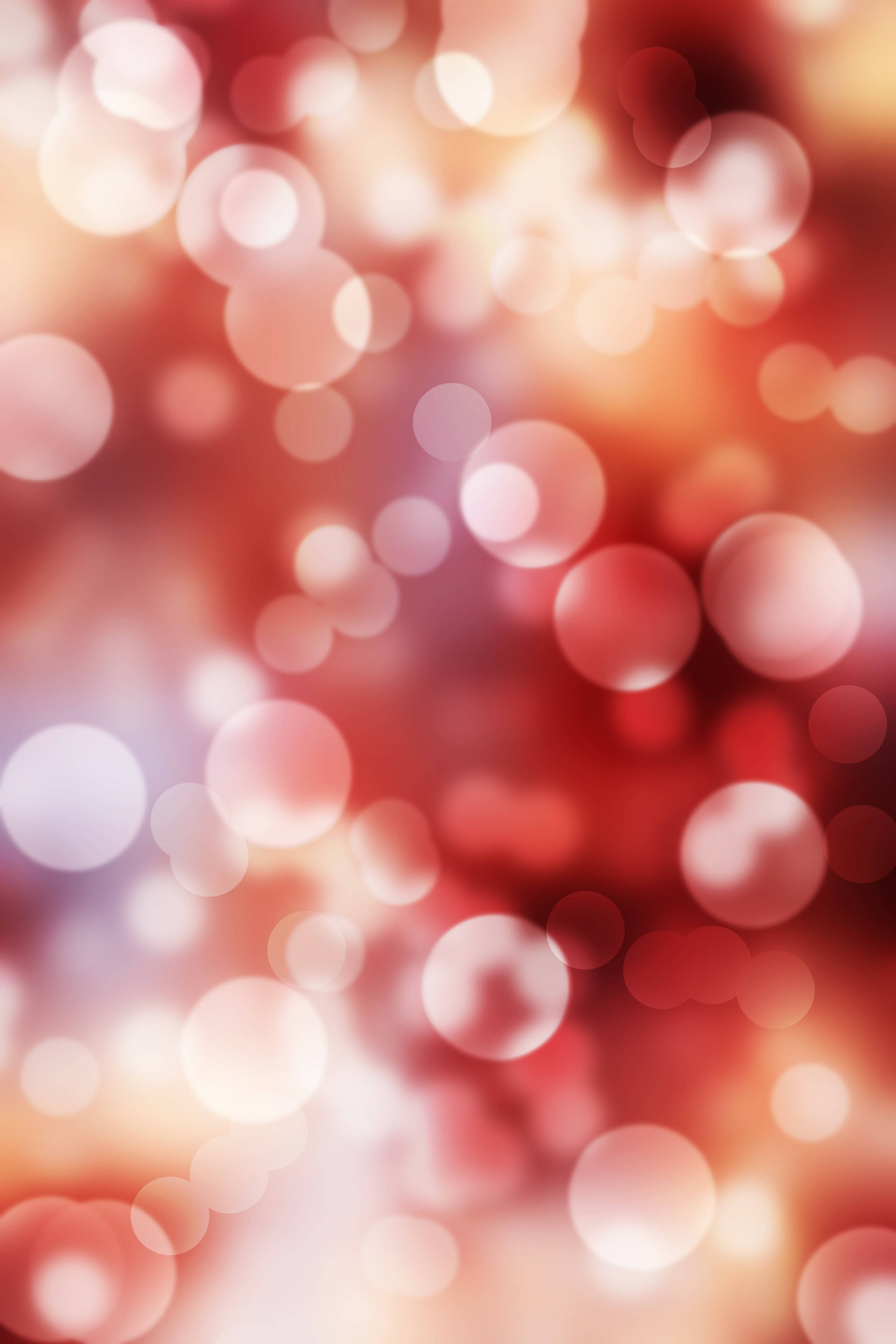 pastel red aesthetic, bokeh, warm reds, 4K Phone Wallpaper