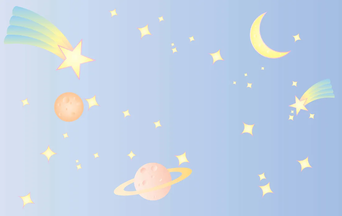 Pastel Space Aesthetic