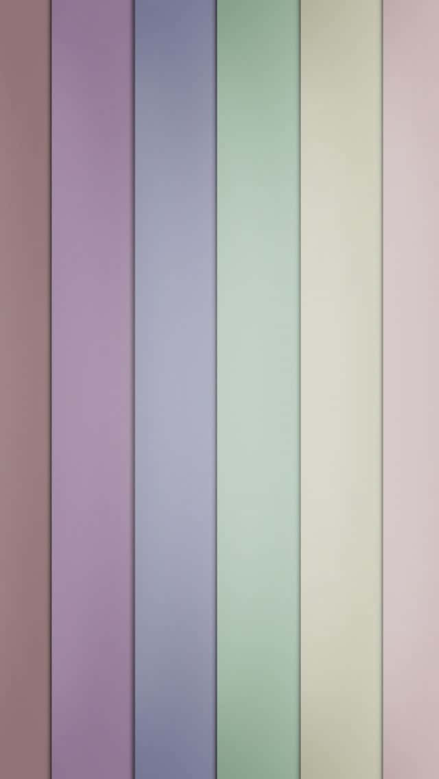 pastel stripes, soft pastel colors, vertical stripes, SD Phone Wallpaper