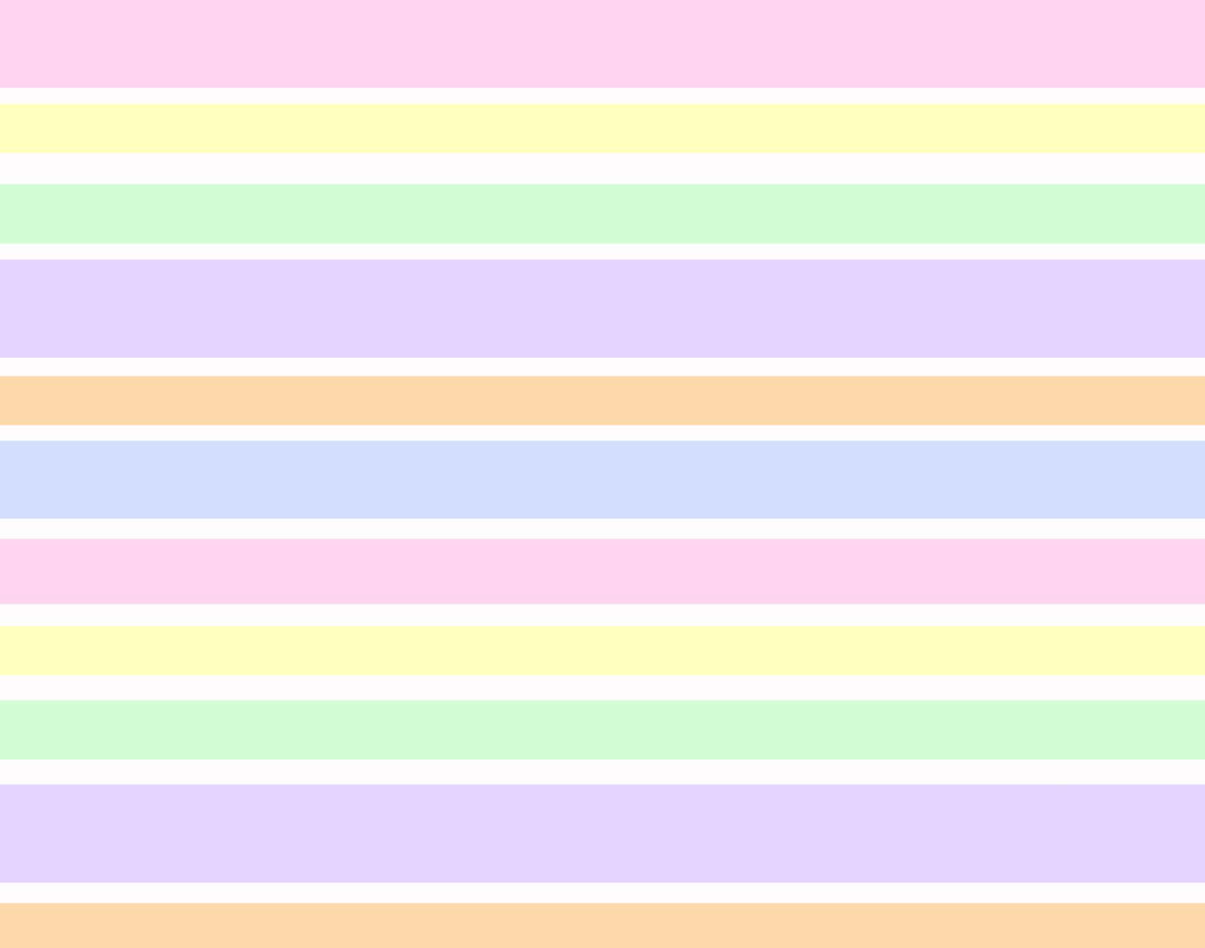 pastel rainbow stripes, soft pink, yellow, HD Desktop Wallpaper