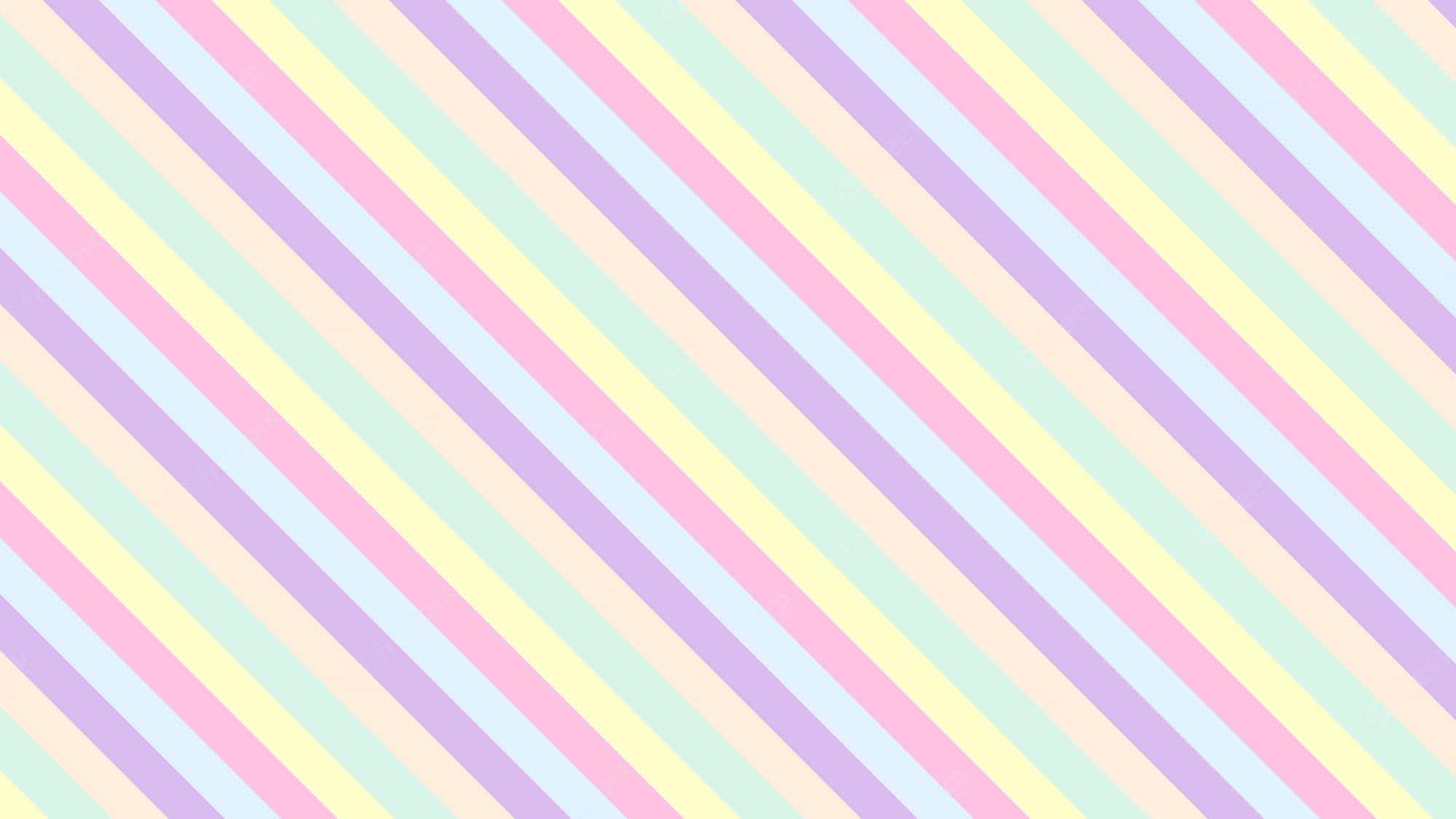 pastel rainbow, diagonal stripes, soft lavender, Full HD Desktop Wallpaper