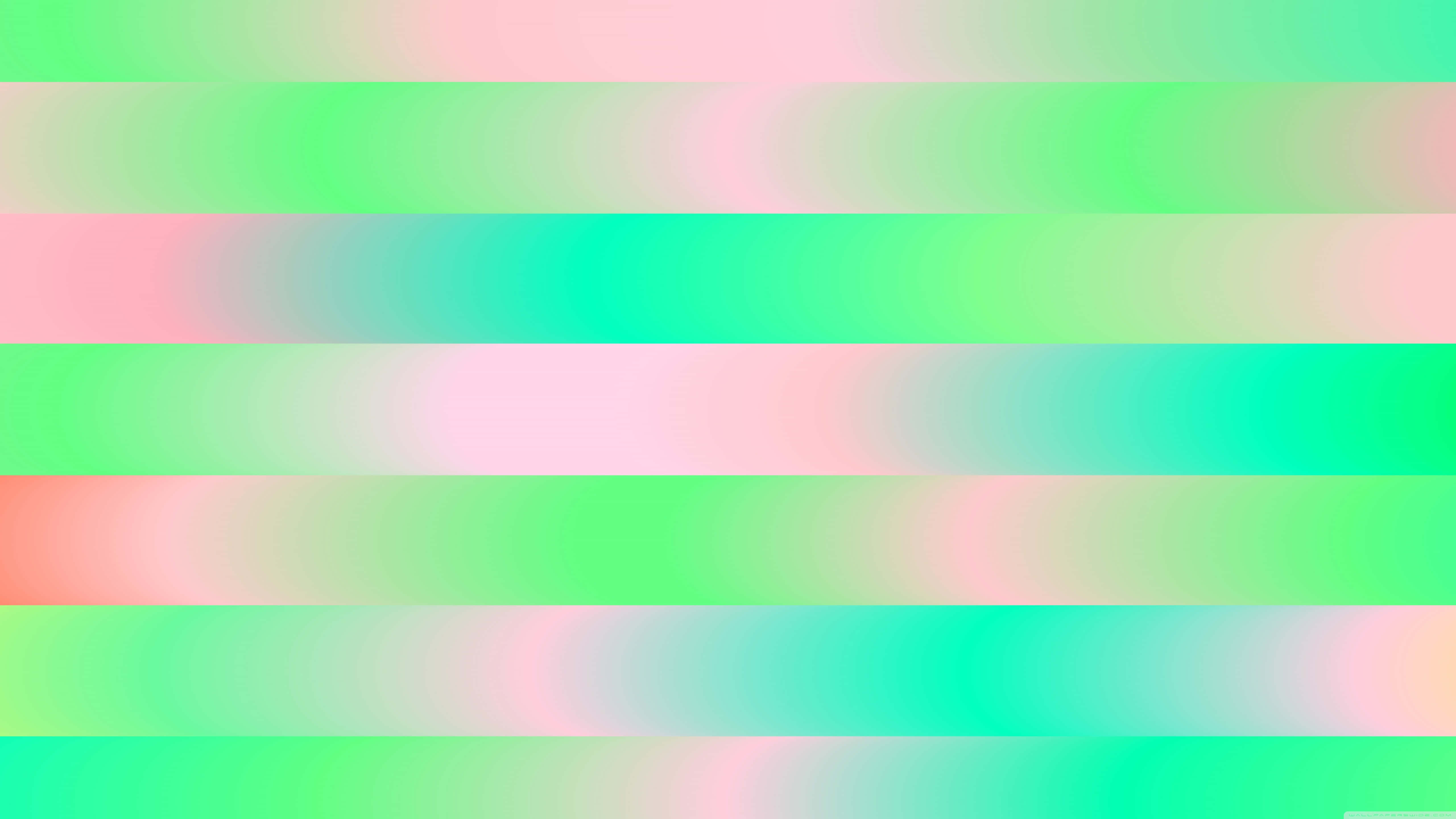 pastel striped, mint green, peach, 5K Desktop Wallpaper