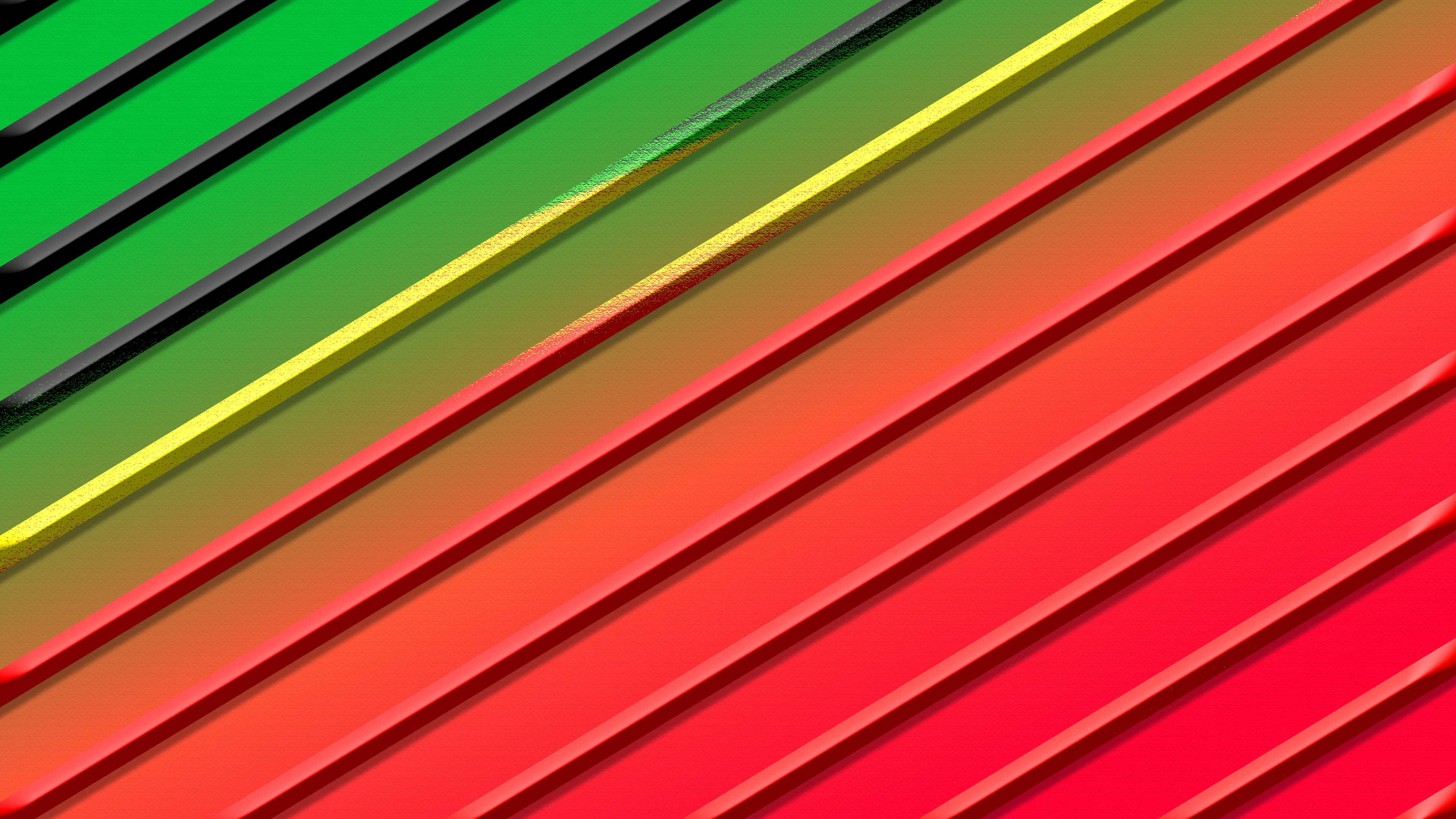 pastel striped, diagonal stripes, green yellow orange red, 4K Desktop Wallpaper
