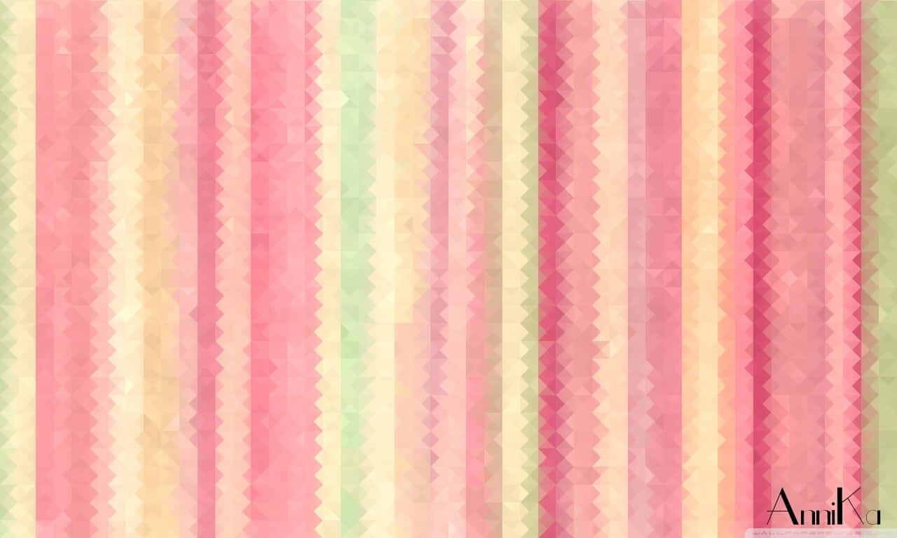 pastel striped, pink, peach, HD Desktop Wallpaper