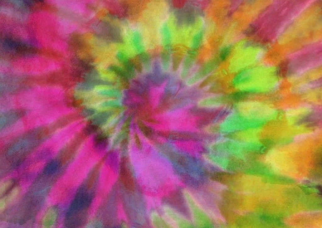 Pastel Tie Dye, neon pink, green, SD Desktop Wallpaper