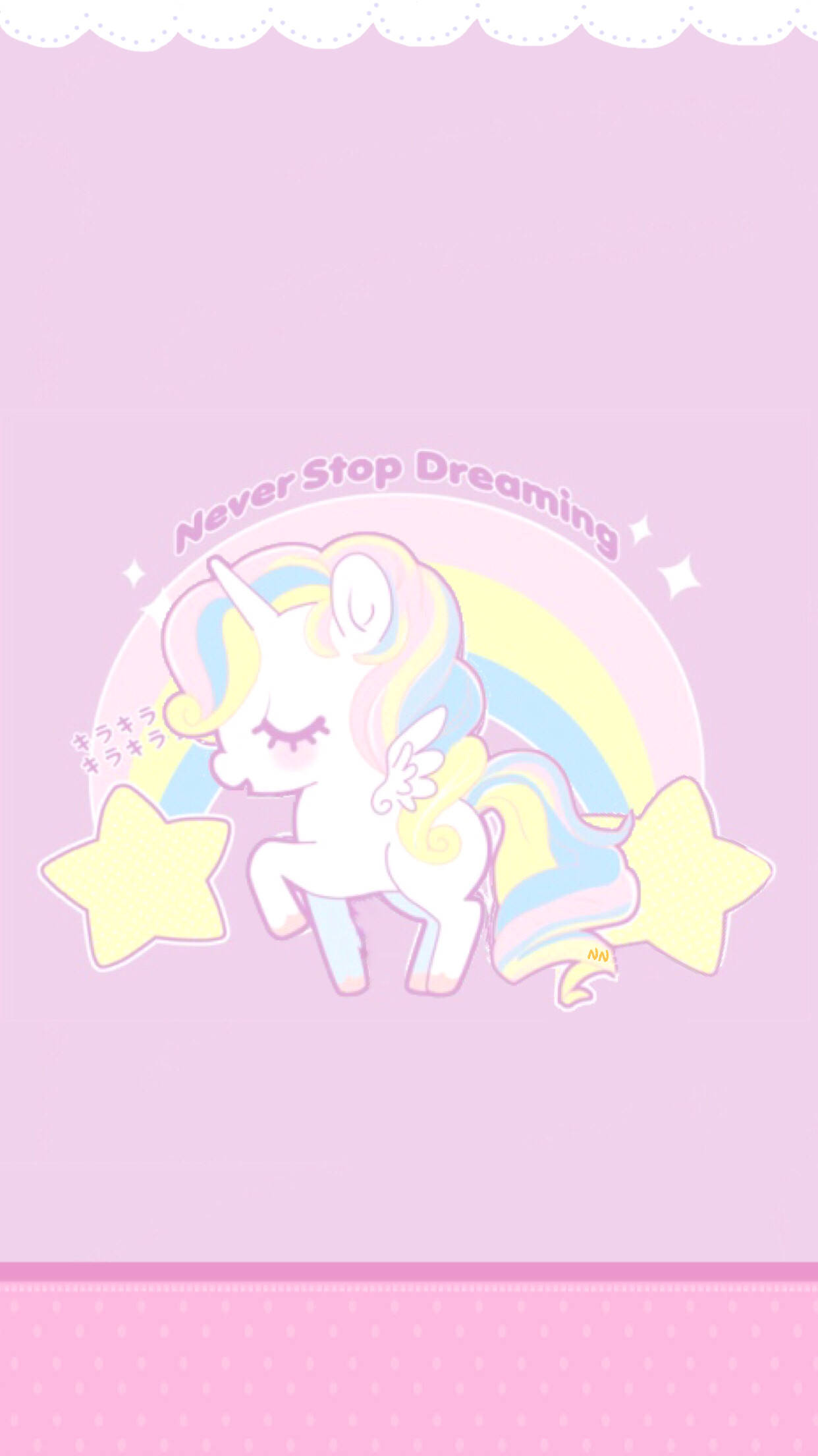 pastel unicorn, rainbow mane, rainbow, Full HD Phone Wallpaper