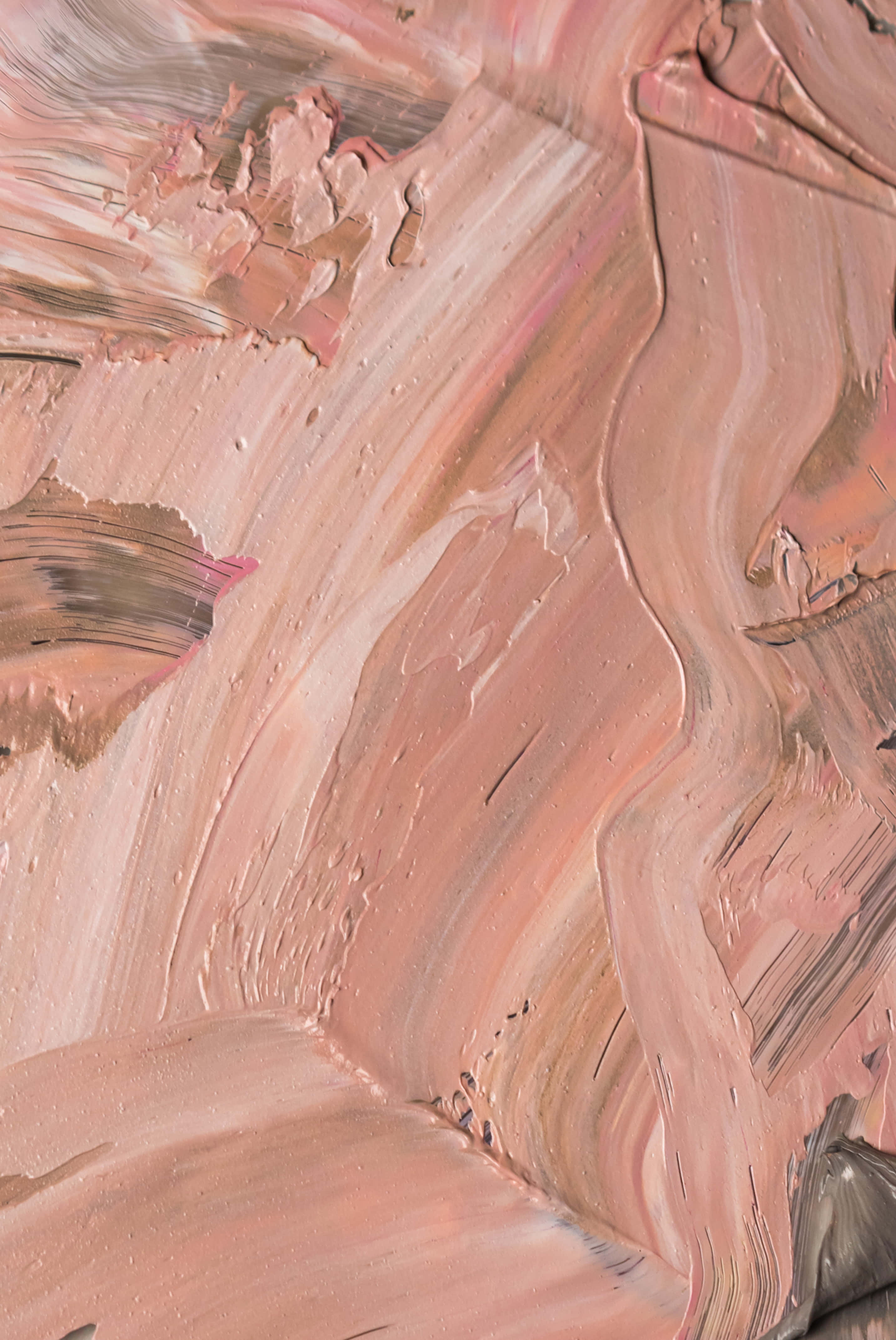 pastel vintage iPhone, pink peach, beige, 4K Phone Wallpaper