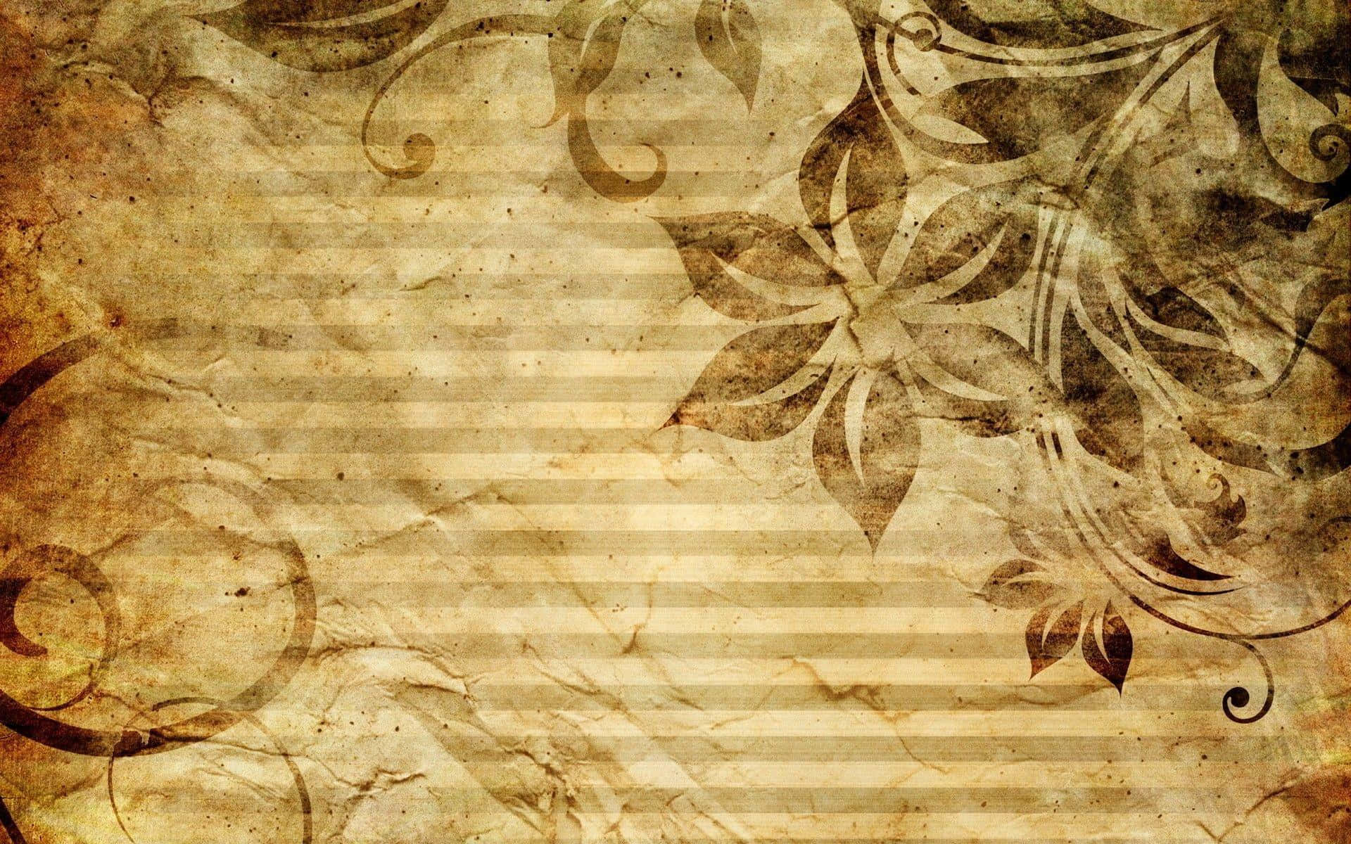 Sepia Toned, Vintage, Parchment, Full HD Desktop Wallpaper
