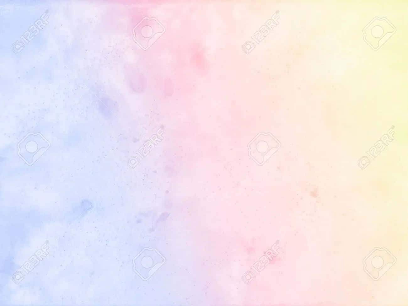 pastel watercolor, pink, blue, HD Desktop Wallpaper