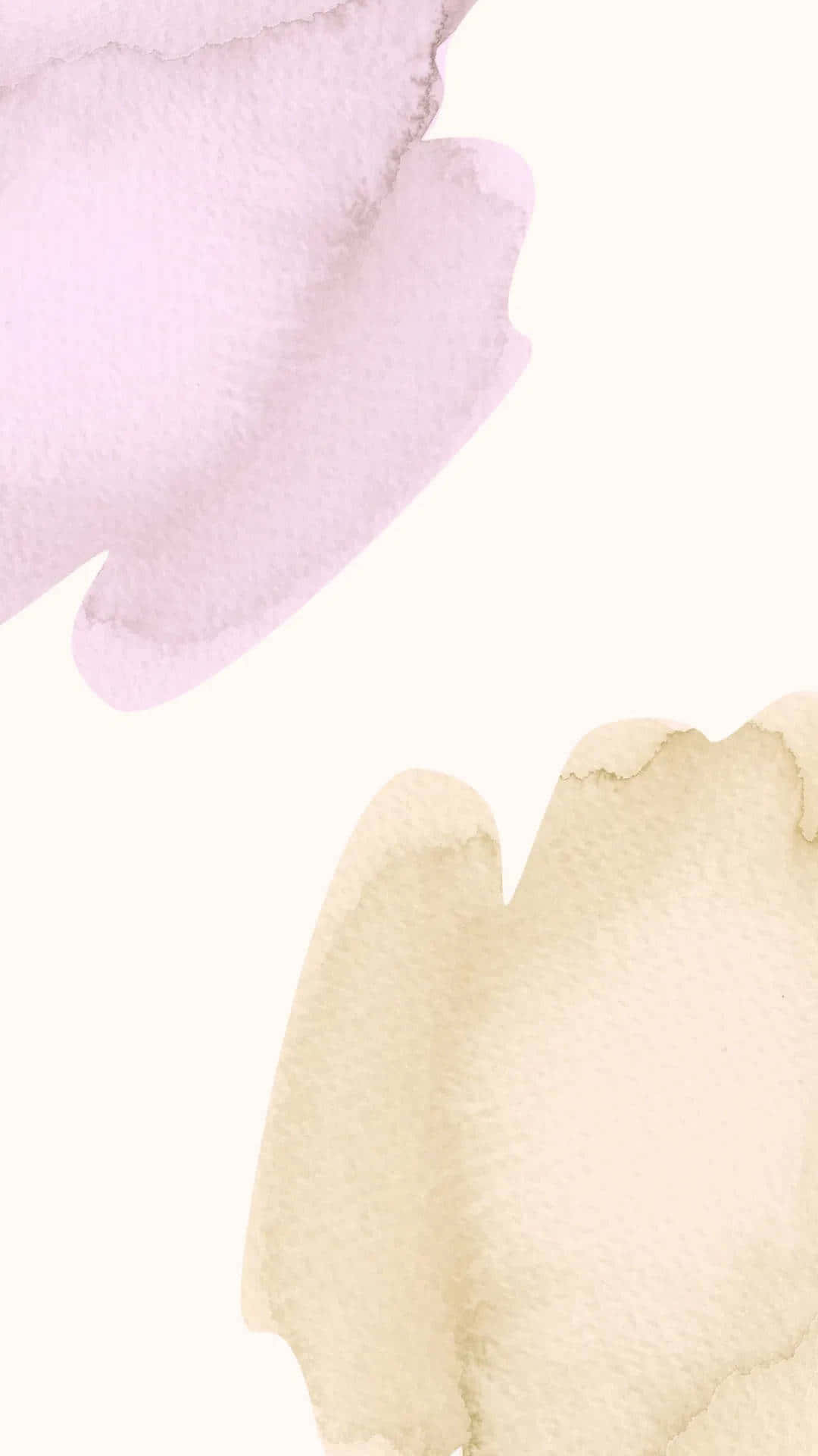 pastel watercolor, lavender, cream, Full HD Phone Wallpaper