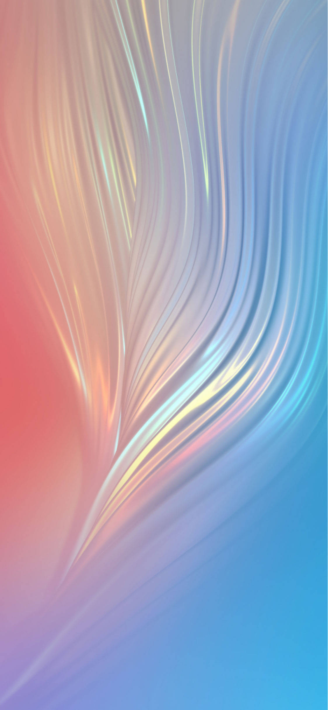 holographic cellophane, pastel pink, blue, Full HD Phone Wallpaper
